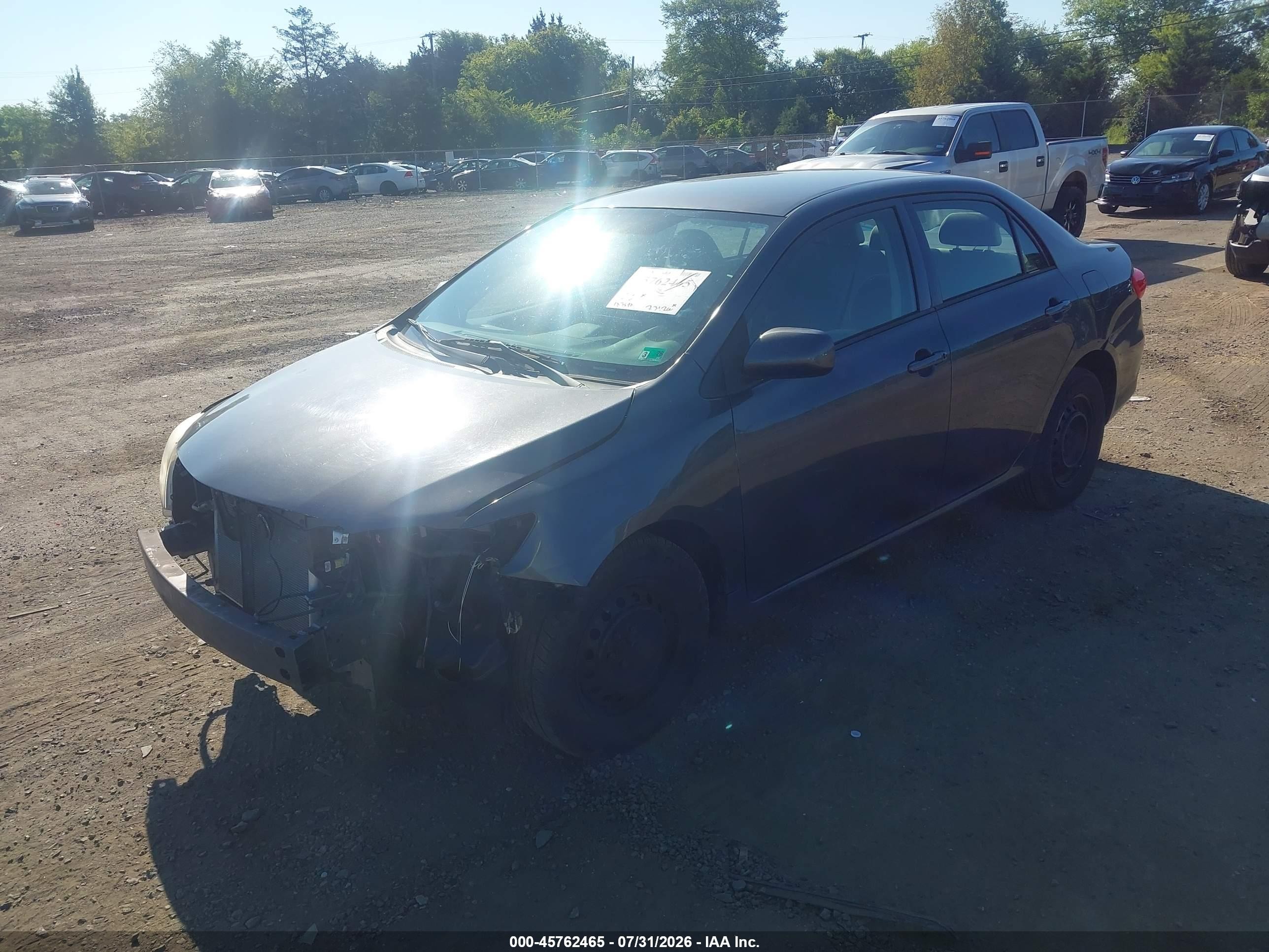 2013 Toyota Corolla L Gray vin: 2T1BU4EEXDC058444