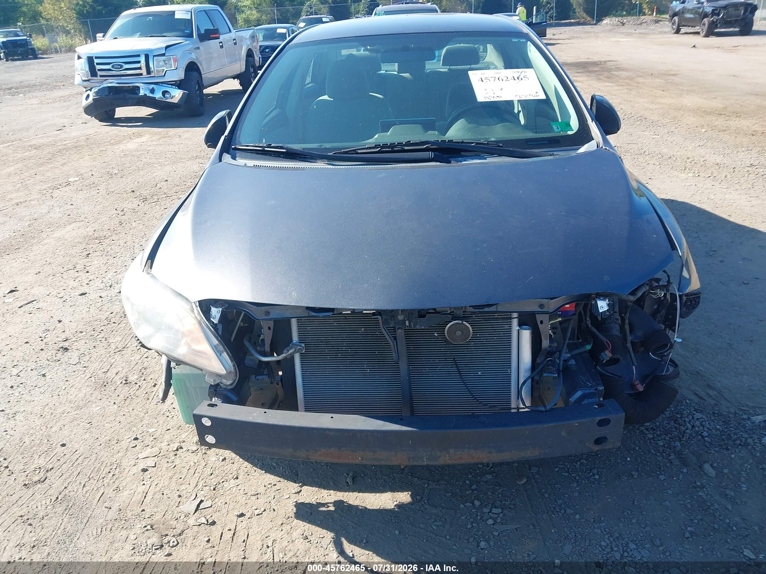 2013 Toyota Corolla L Gray vin: 2T1BU4EEXDC058444