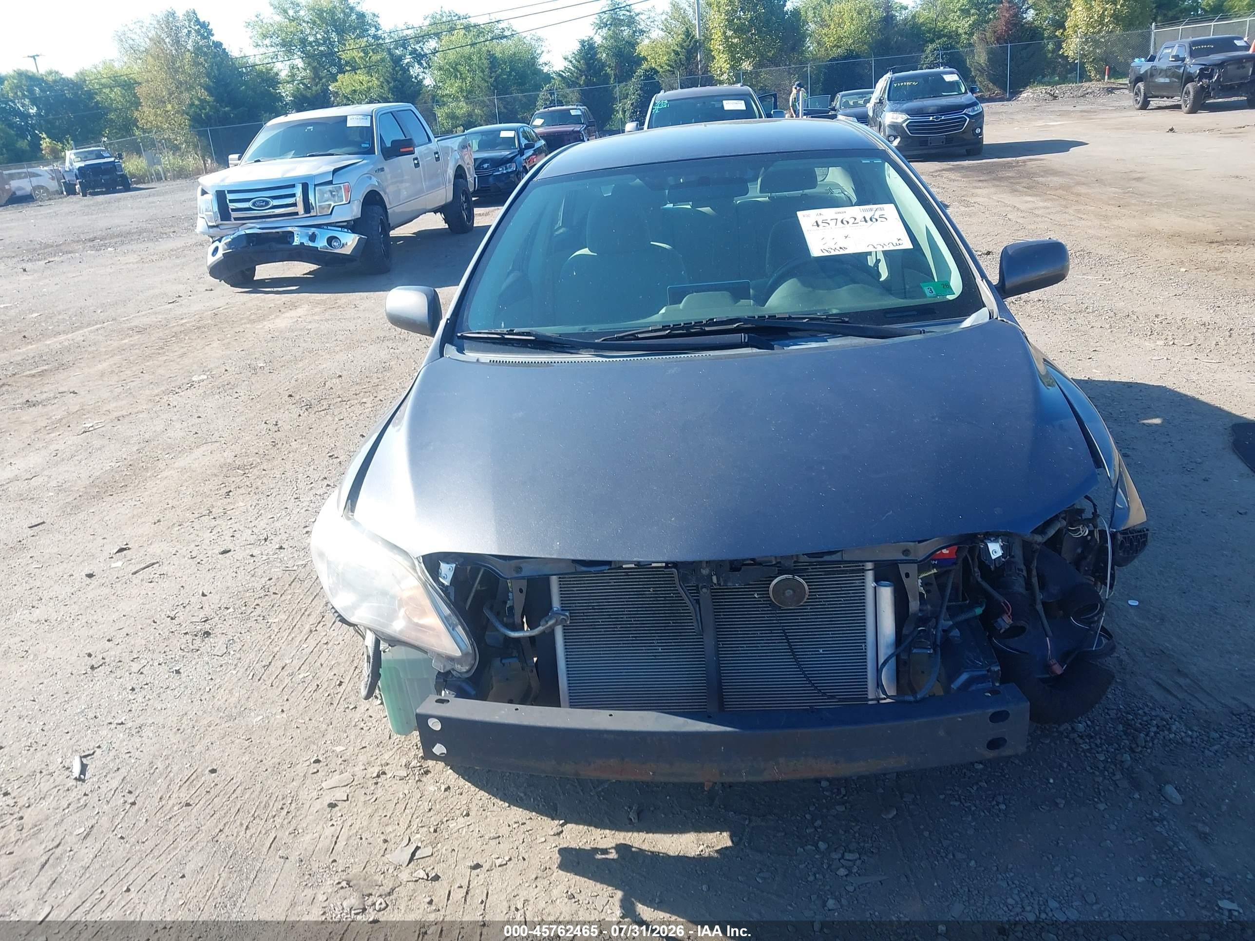 2013 Toyota Corolla L Gray vin: 2T1BU4EEXDC058444