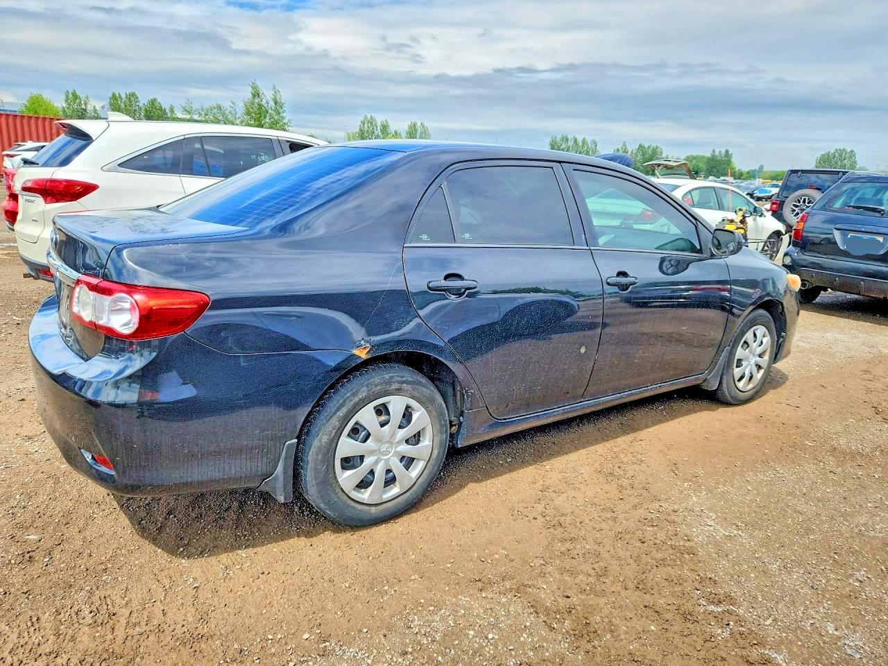 2013 Toyota Corolla L Black vin: 2T1BU4EEXDC060436