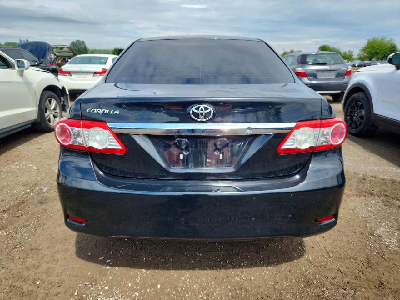 2013 Toyota Corolla L Black vin: 2T1BU4EEXDC060436