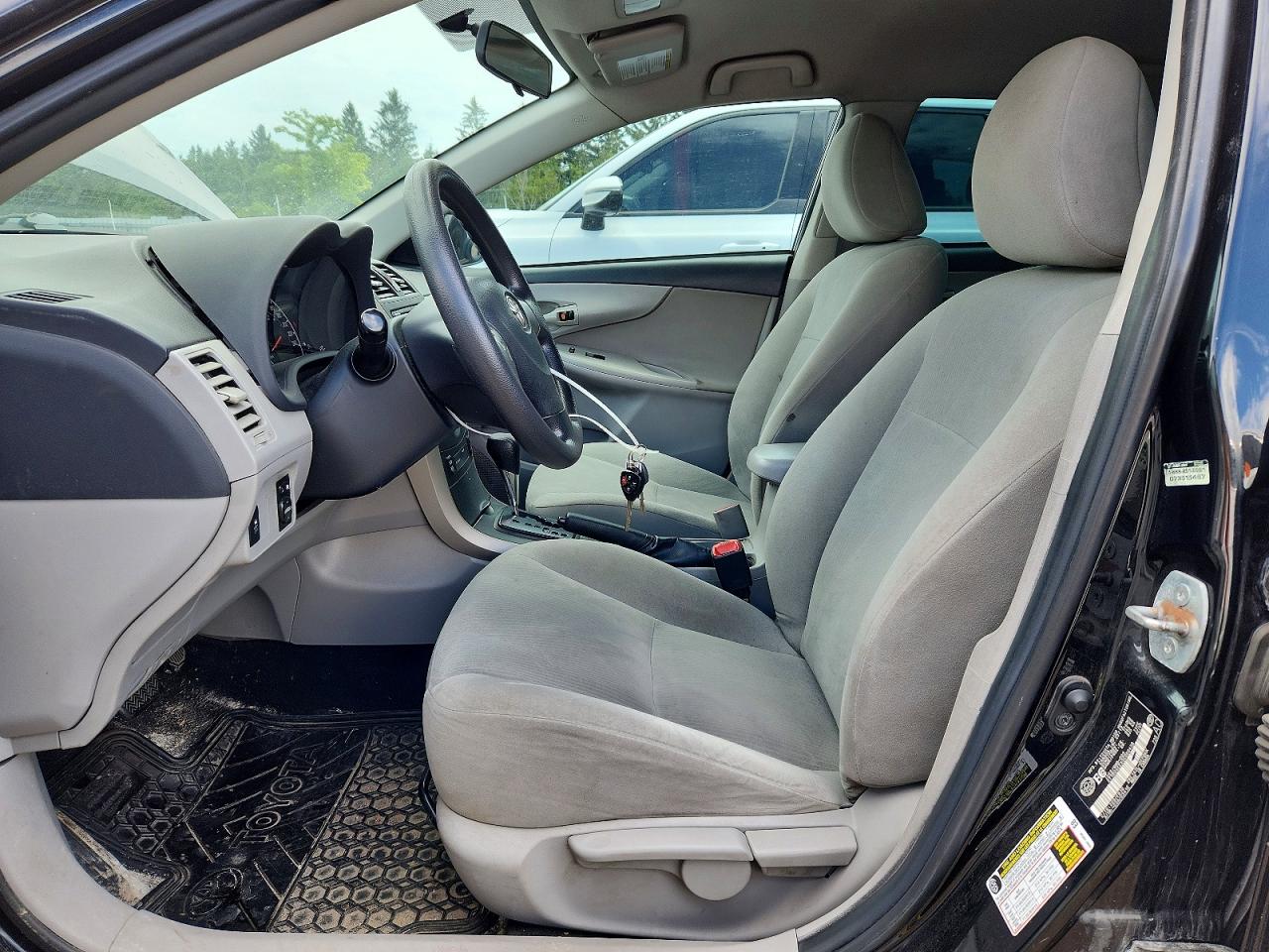2013 Toyota Corolla L Black vin: 2T1BU4EEXDC060436