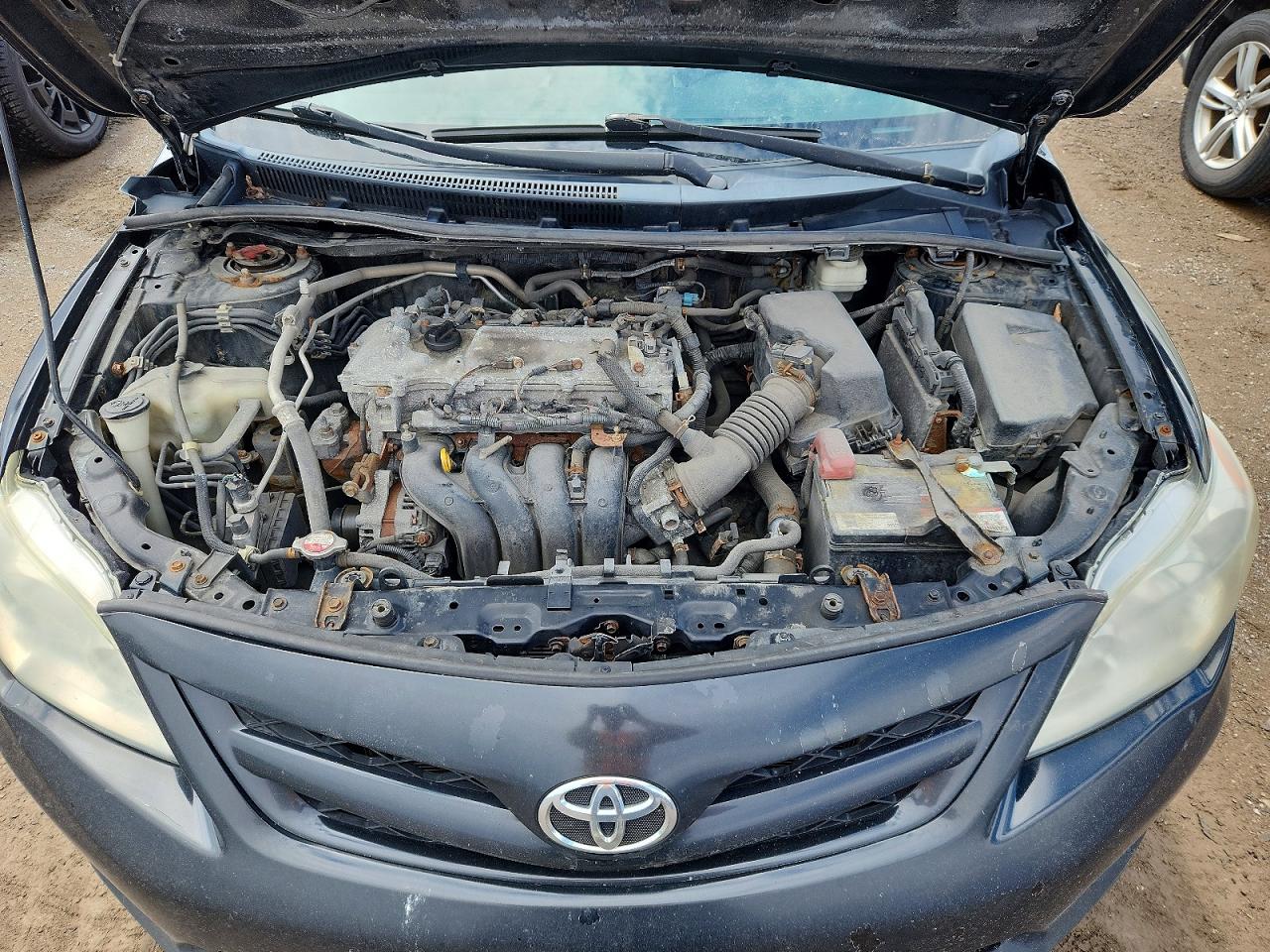 2013 Toyota Corolla L Black vin: 2T1BU4EEXDC060436