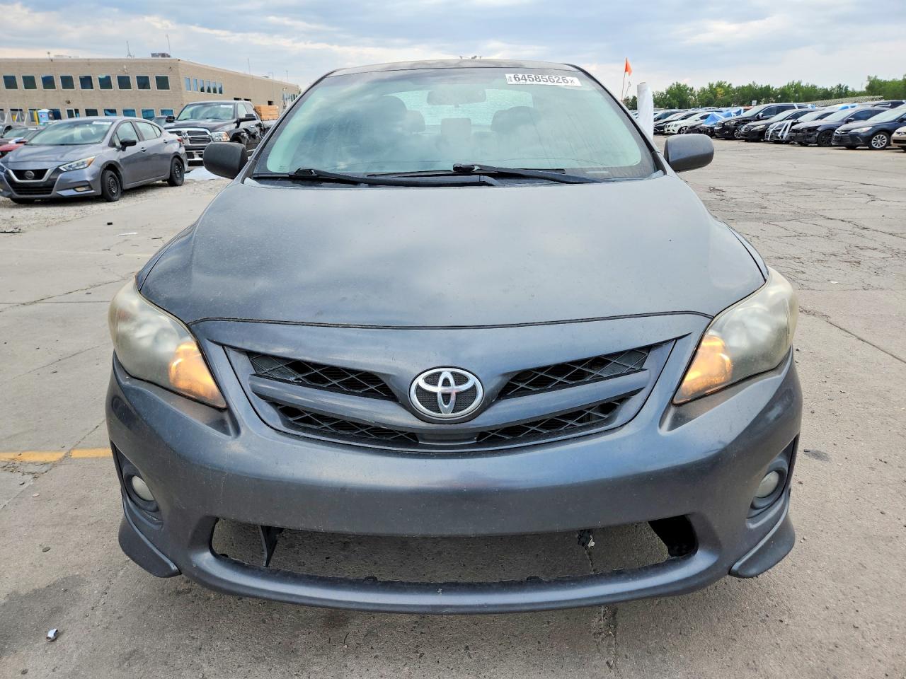 2013 Toyota Corolla S Gray vin: 2T1BU4EEXDC061425