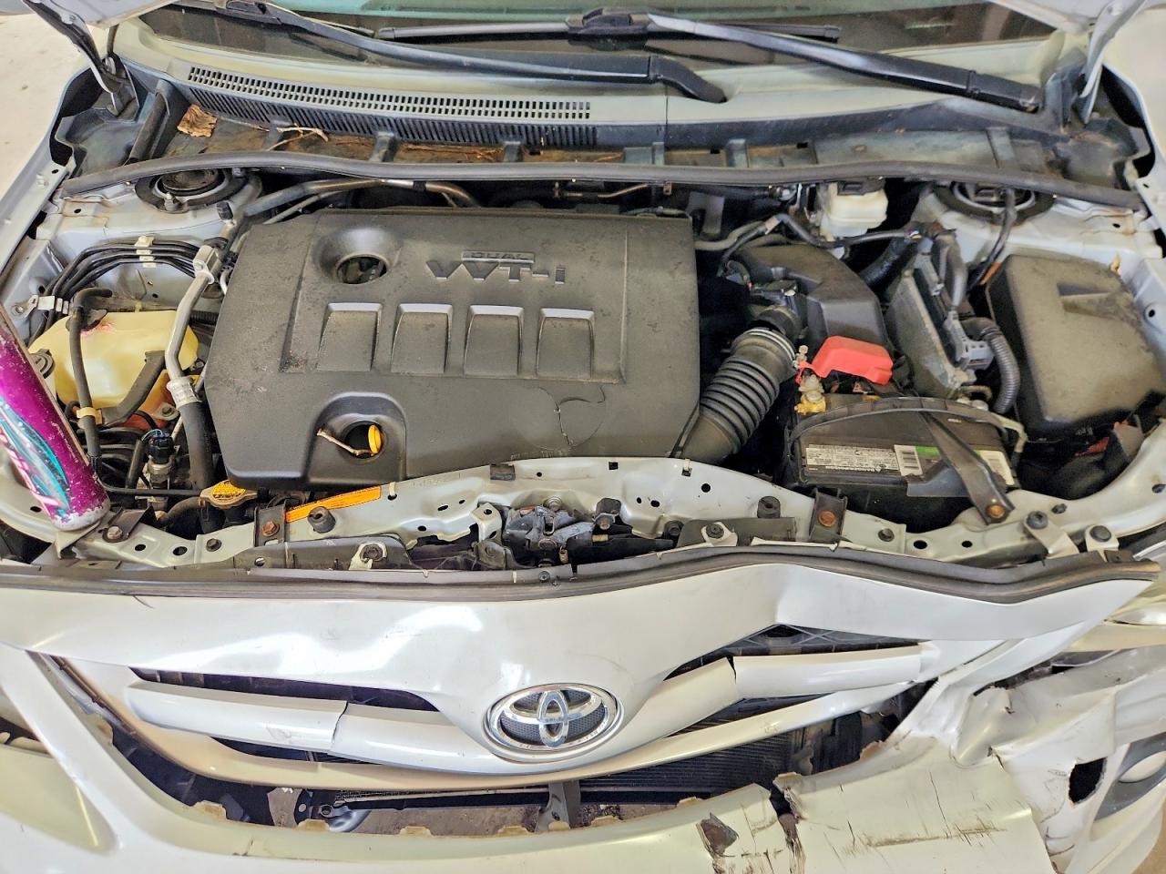 2013 Toyota Corolla S Silver vin: 2T1BU4EEXDC062882