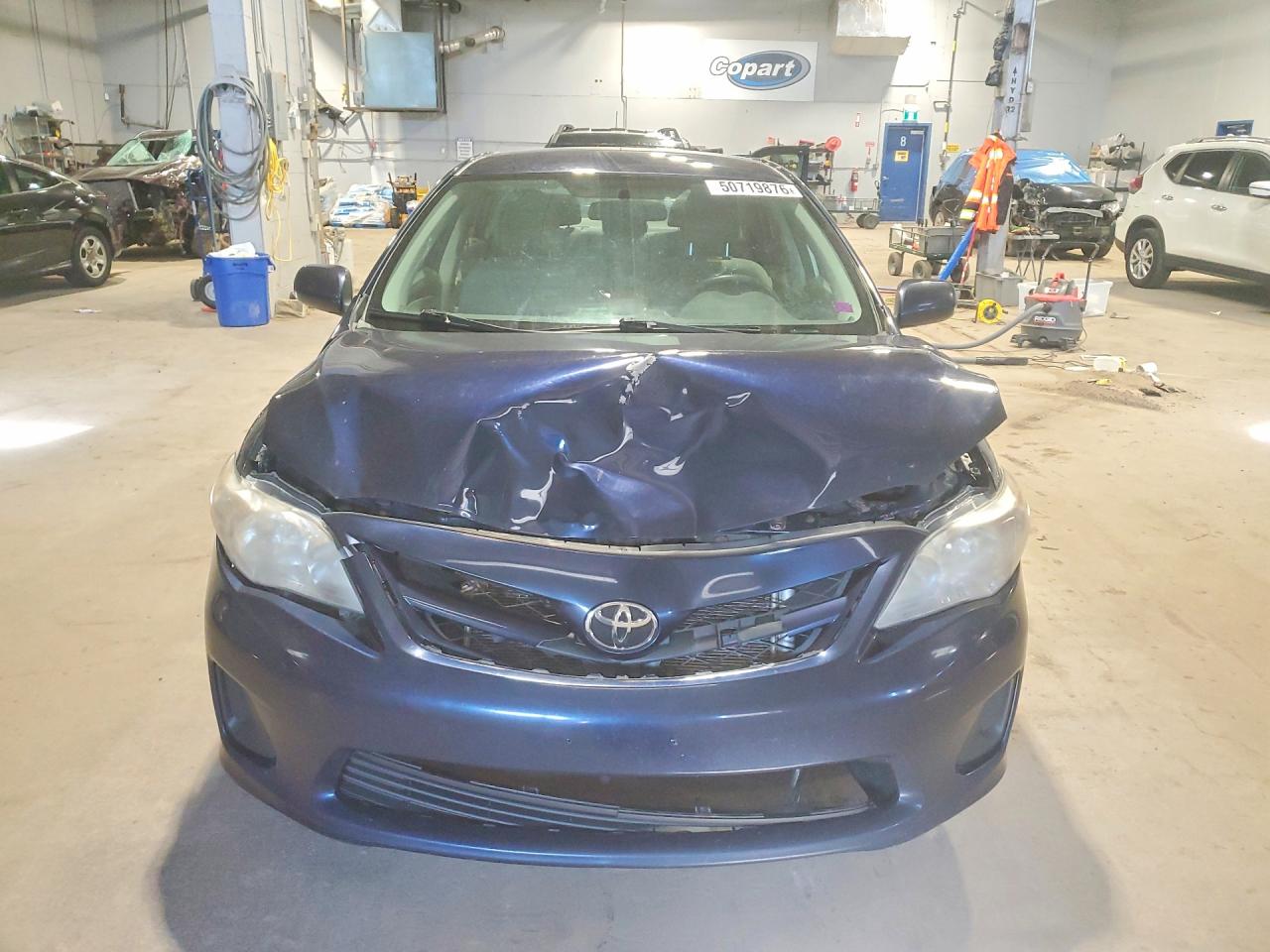 2013 Toyota Corolla L Blue vin: 2T1BU4EEXDC066298