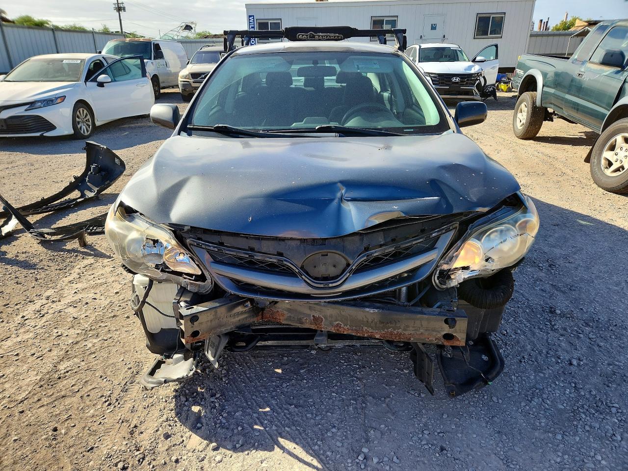 2013 Toyota Corolla L Gray vin: 2T1BU4EEXDC085207