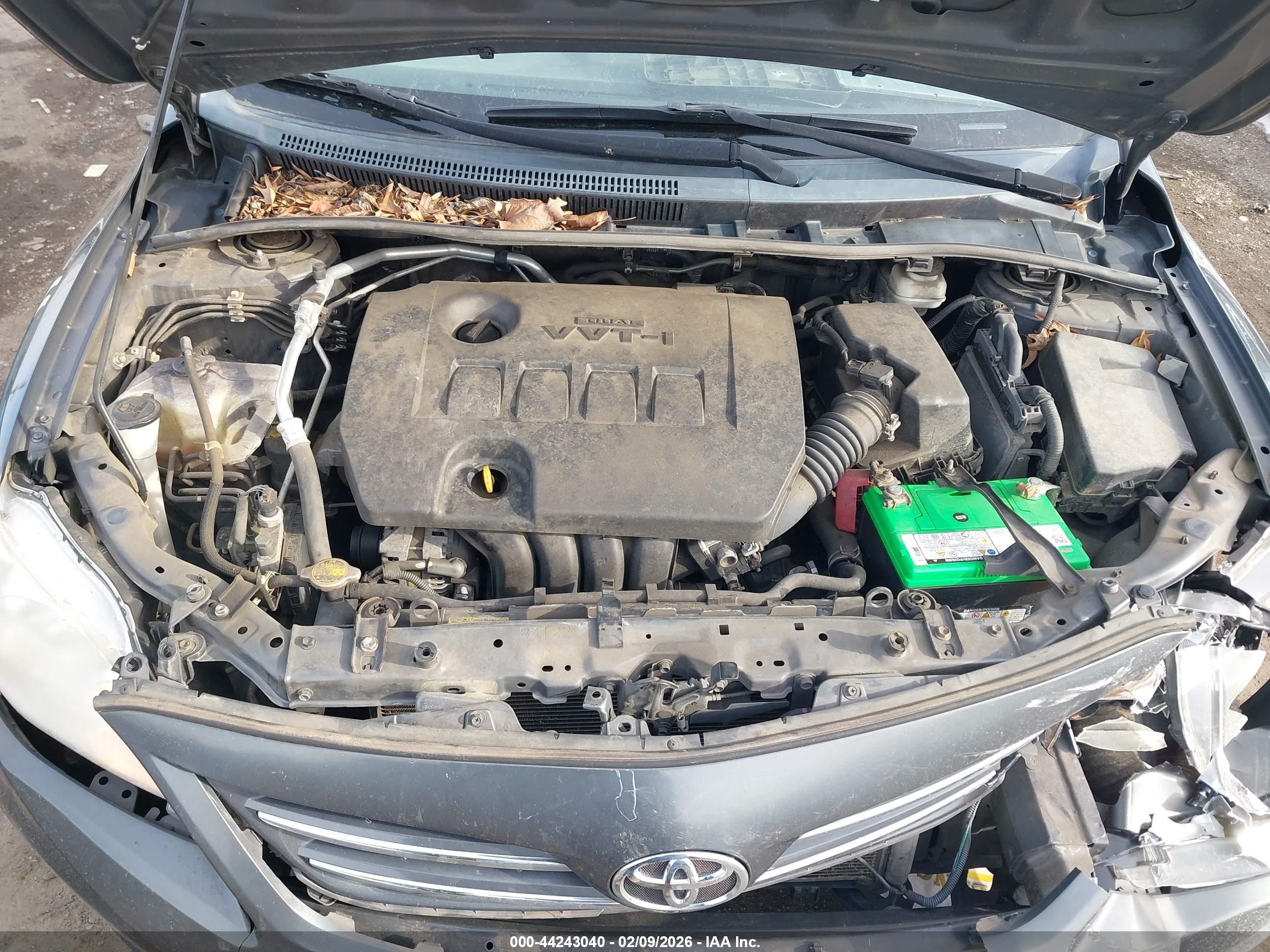 2013 Toyota Corolla Le Gray vin: 2T1BU4EEXDC090892