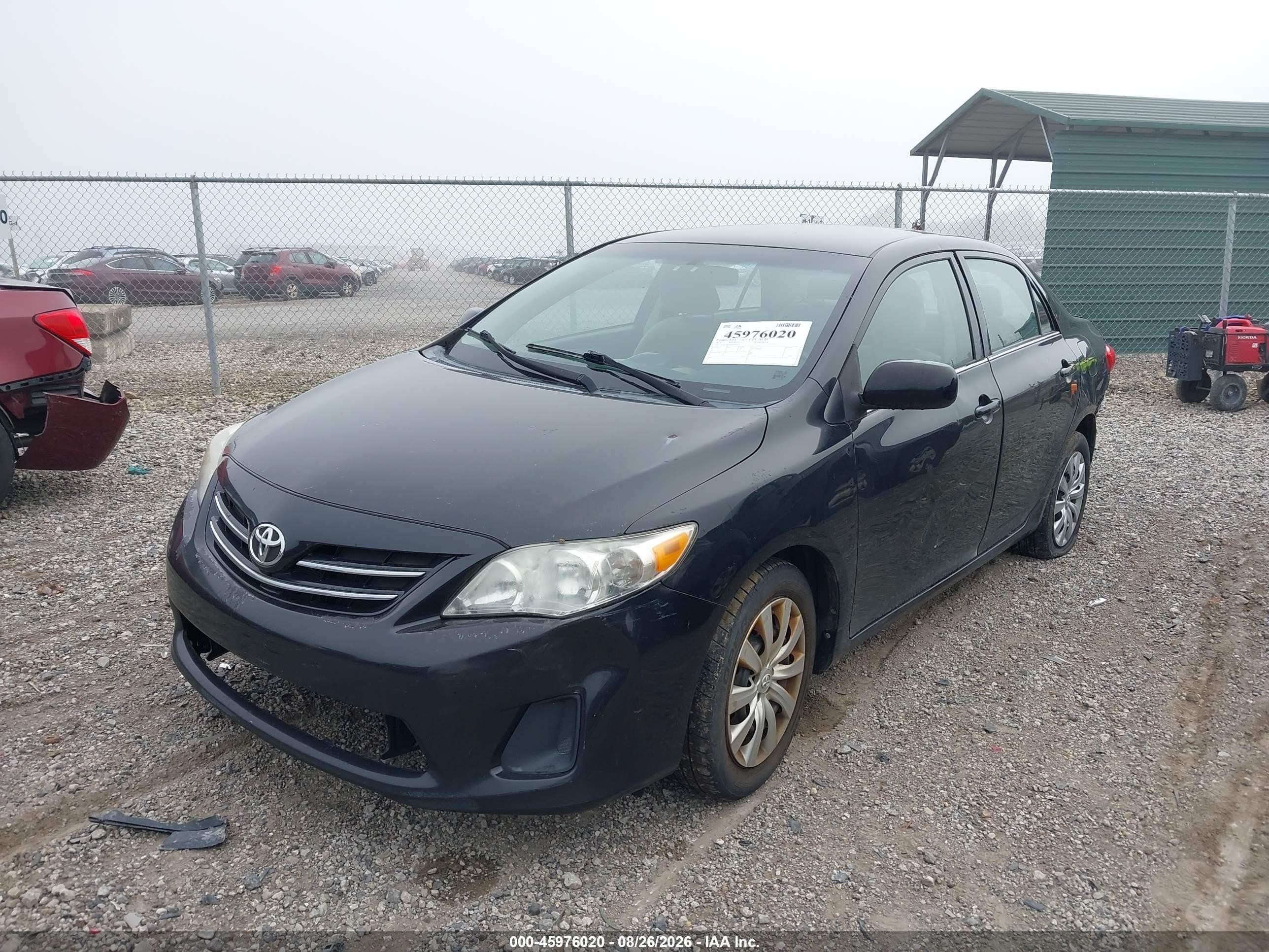 2013 Toyota Corolla Le Black vin: 2T1BU4EEXDC094215