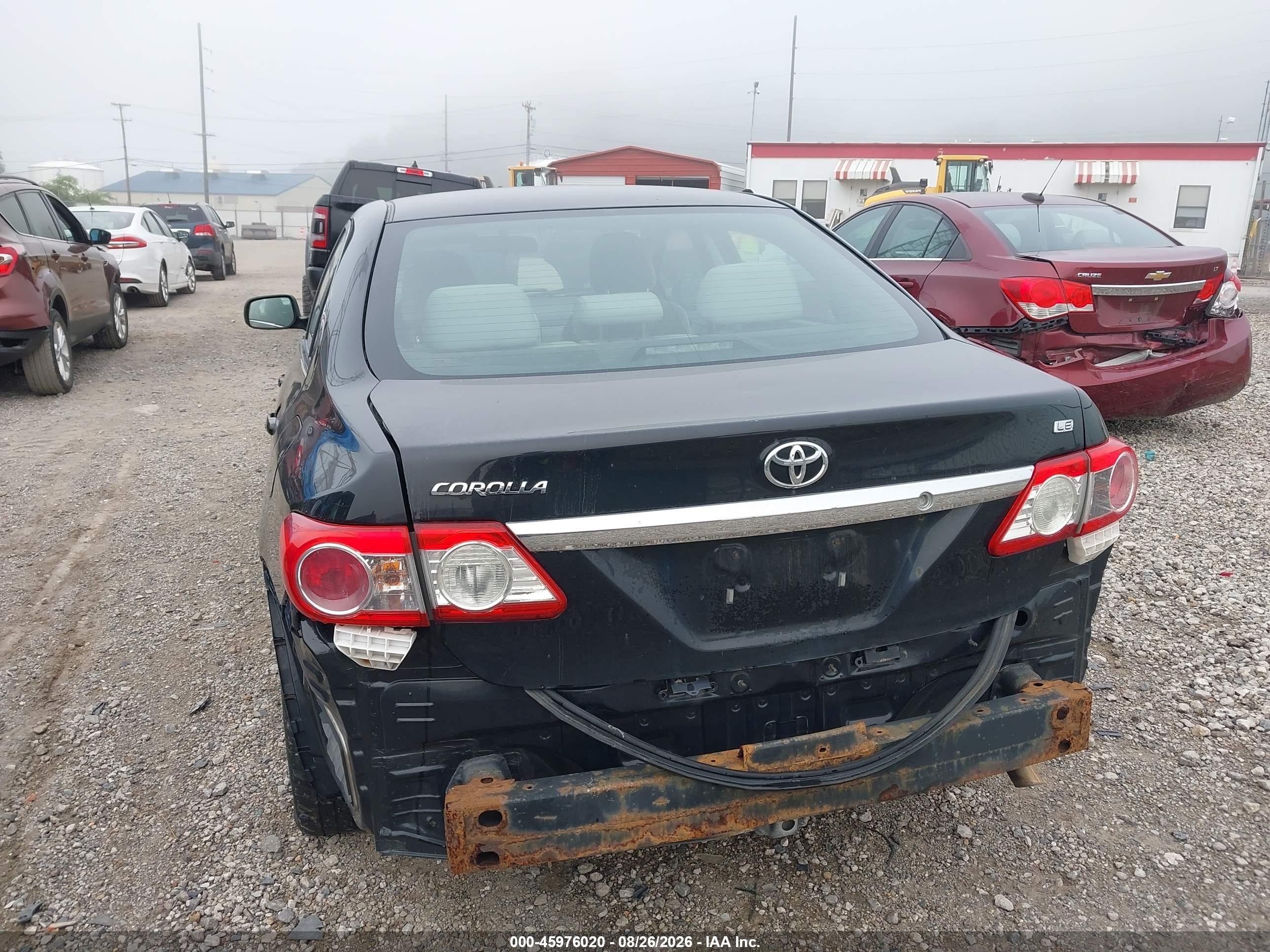 2013 Toyota Corolla Le Black vin: 2T1BU4EEXDC094215