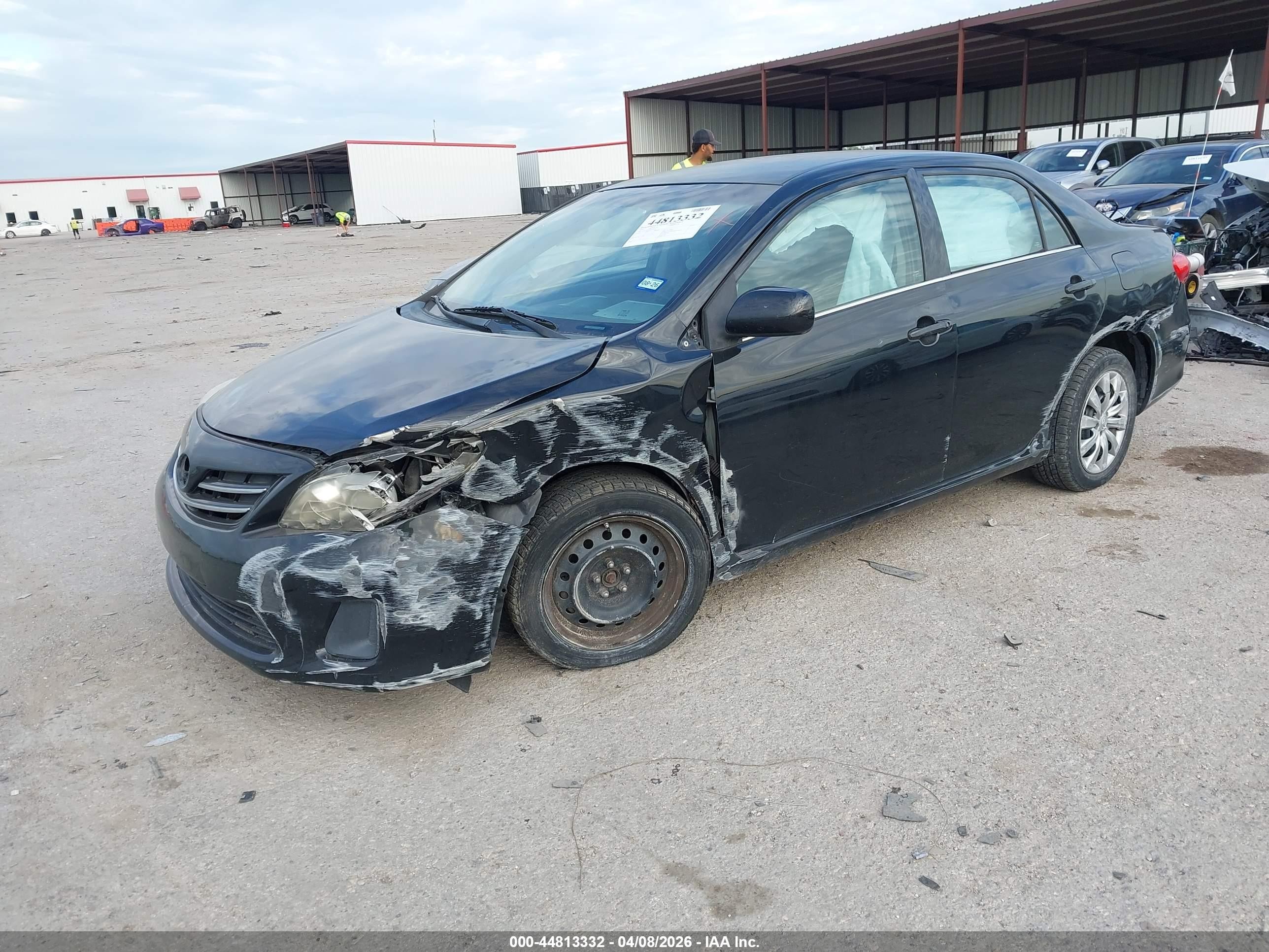 2013 Toyota Corolla Le Черный vin: 2T1BU4EEXDC096191
