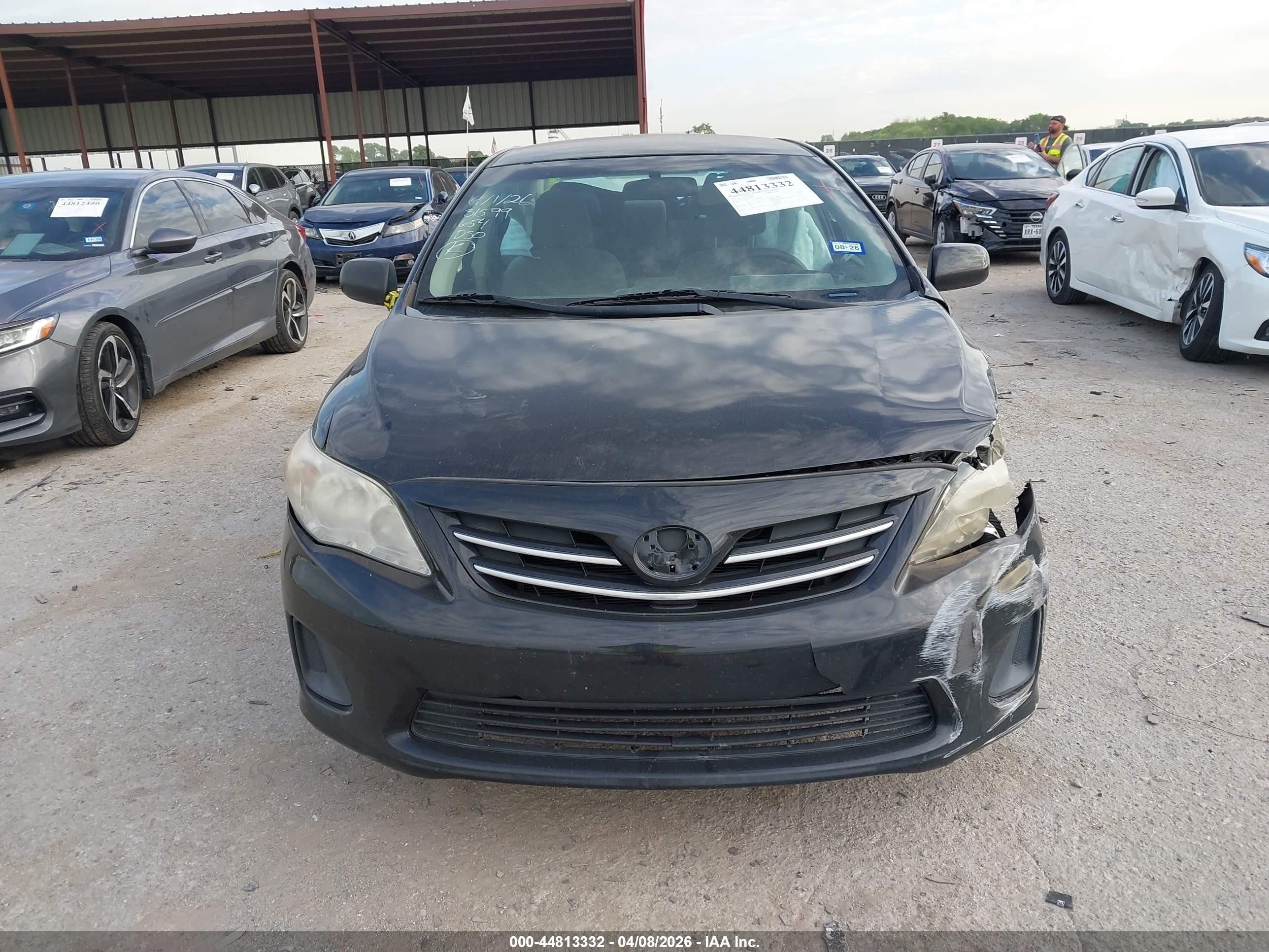 2013 Toyota Corolla Le Черный vin: 2T1BU4EEXDC096191