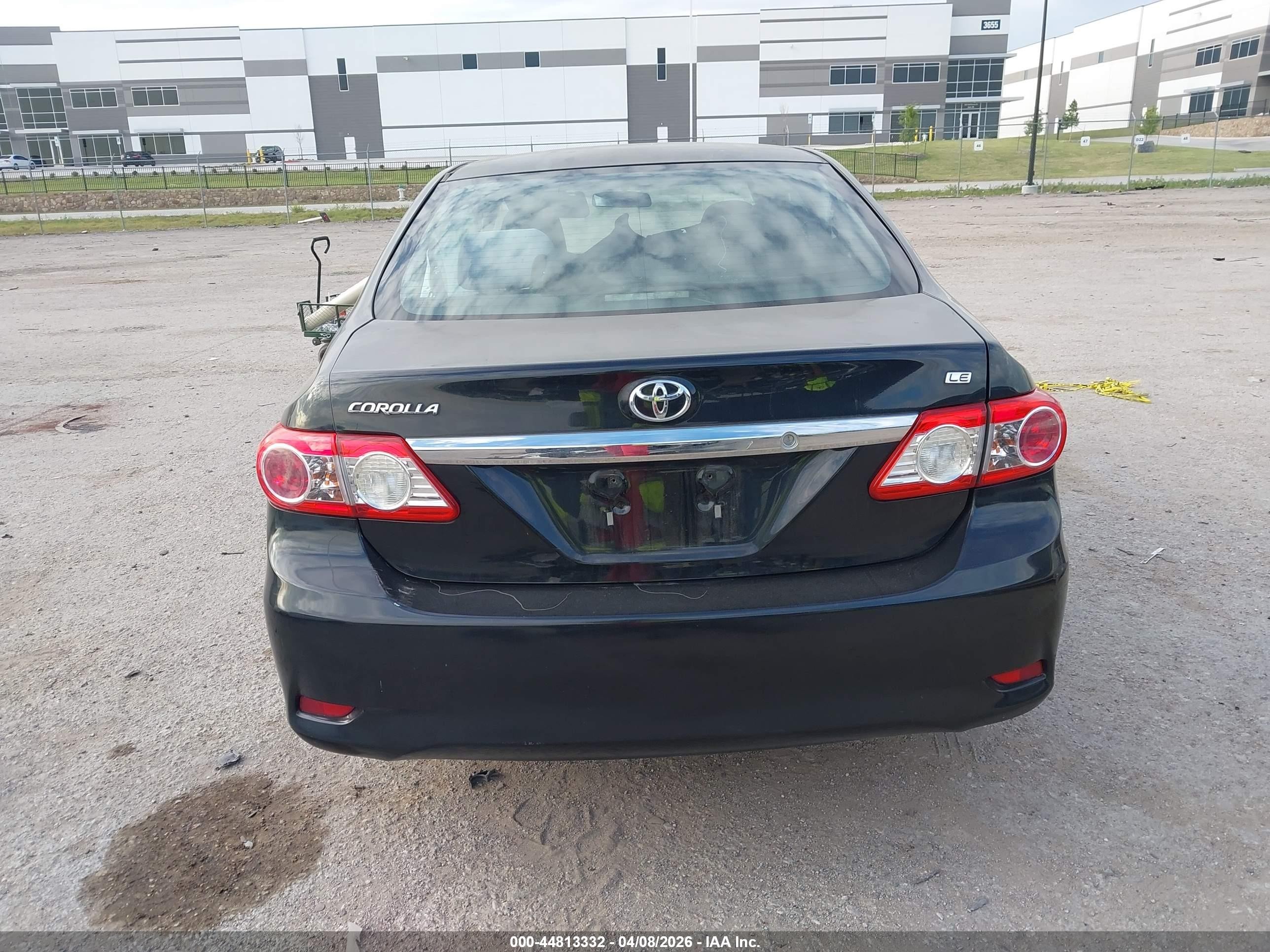 2013 Toyota Corolla Le Черный vin: 2T1BU4EEXDC096191