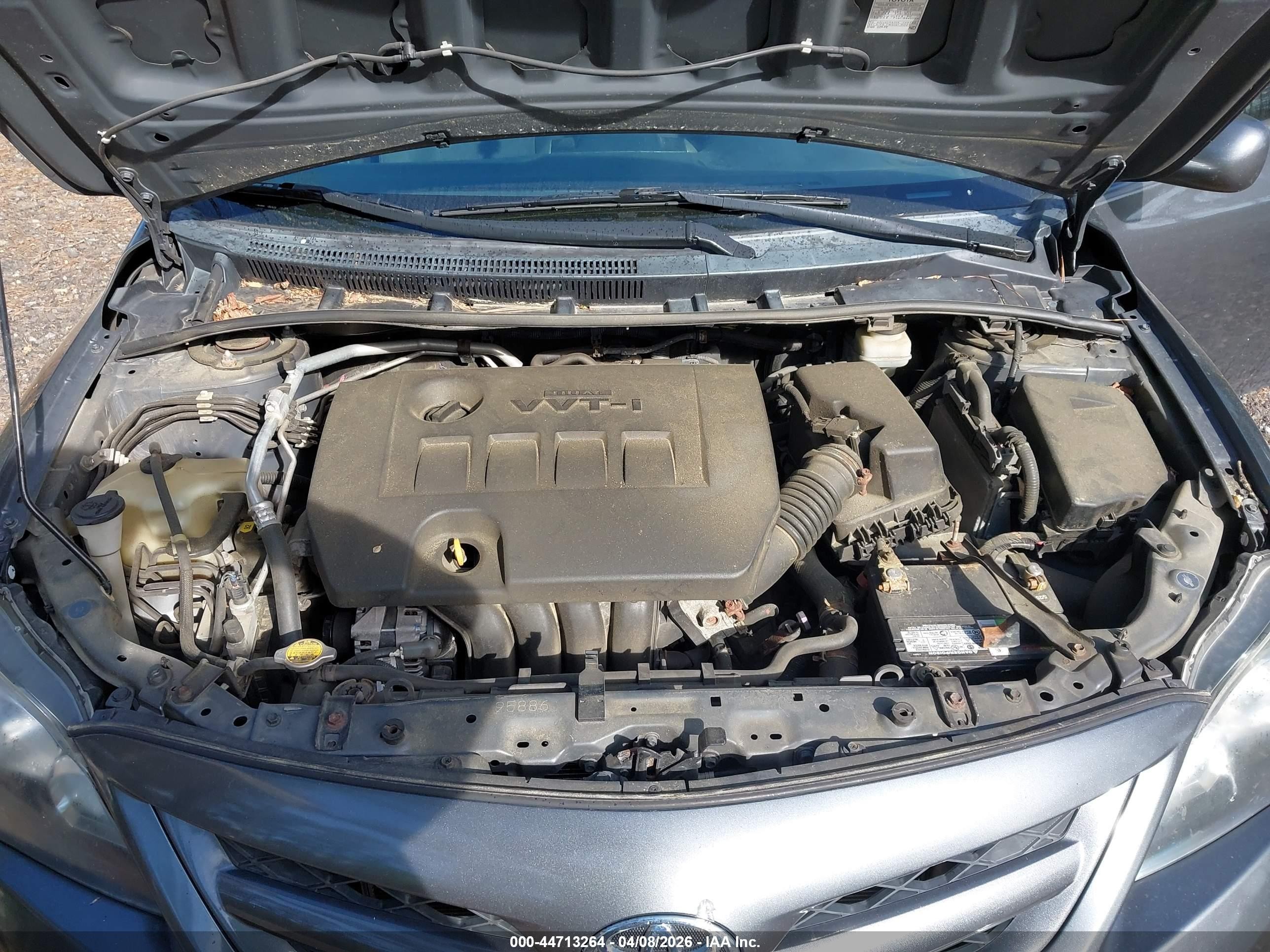 2013 Toyota Corolla S Gray vin: 2T1BU4EEXDC102507