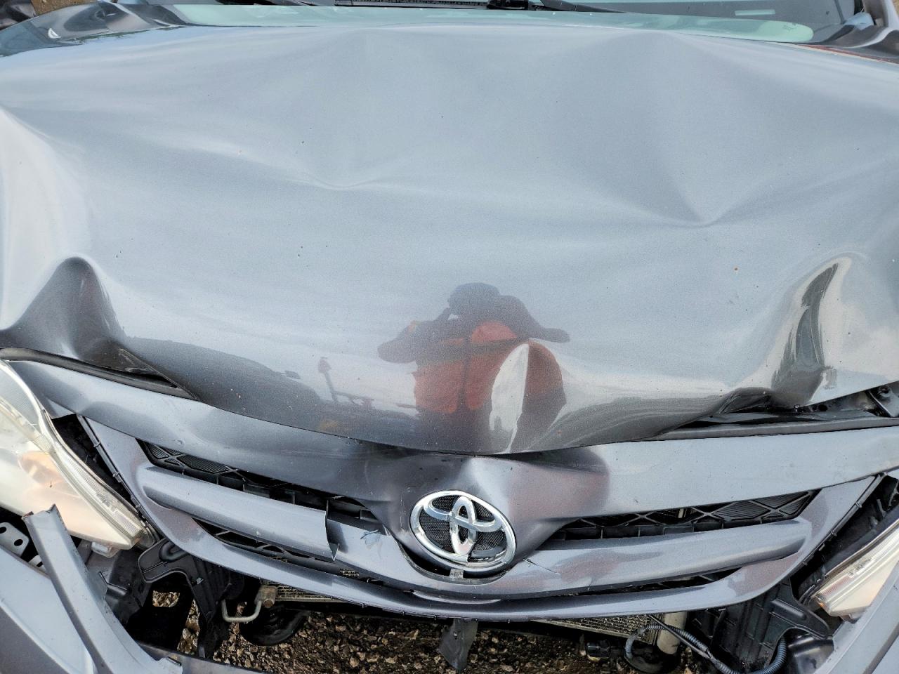 2013 Toyota Corolla L Gray vin: 2T1BU4EEXDC119338