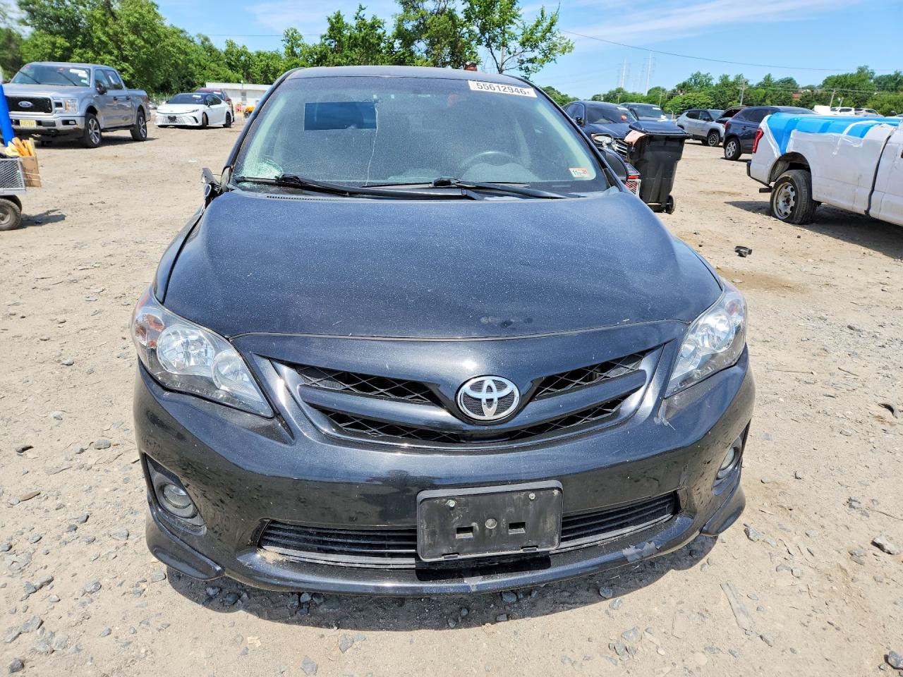 2013 Toyota Corolla S Black vin: 2T1BU4EEXDC119923