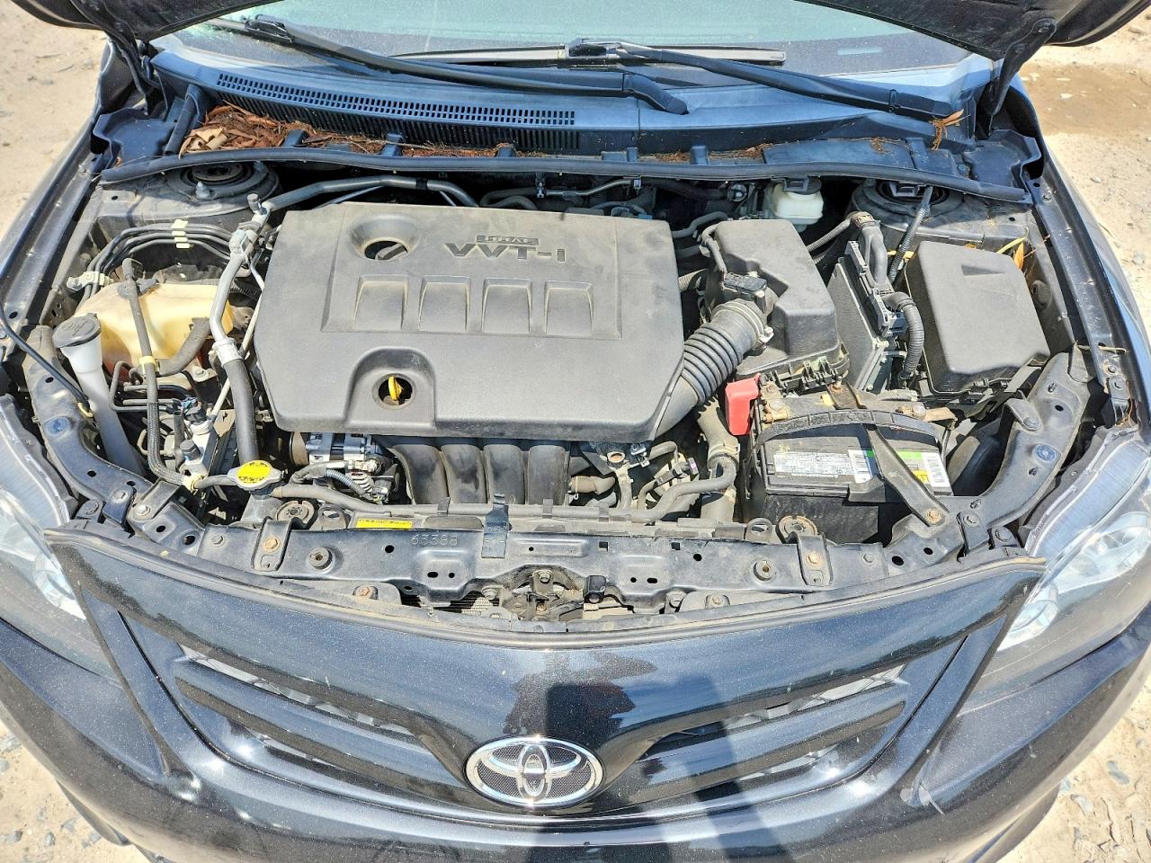 2013 Toyota Corolla S Black vin: 2T1BU4EEXDC119923