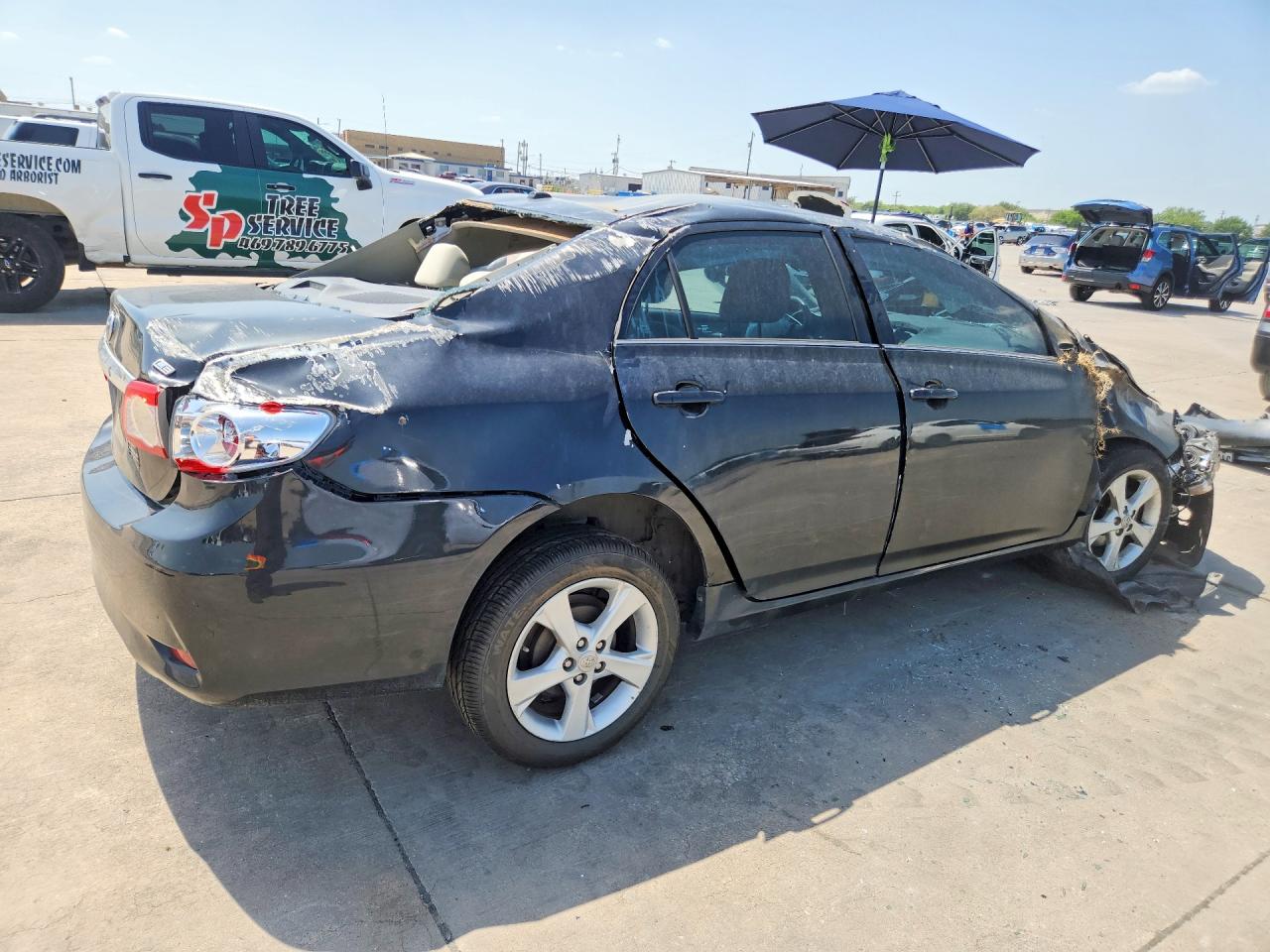 2013 Toyota Corolla Le Black vin: 2T1BU4EEXDC929780