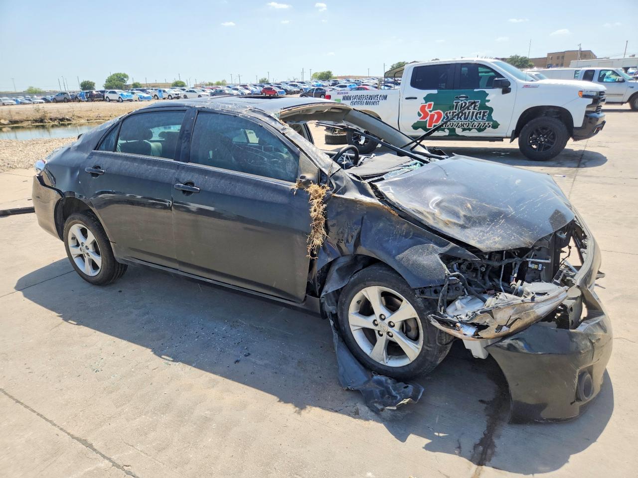 2013 Toyota Corolla Le Black vin: 2T1BU4EEXDC929780