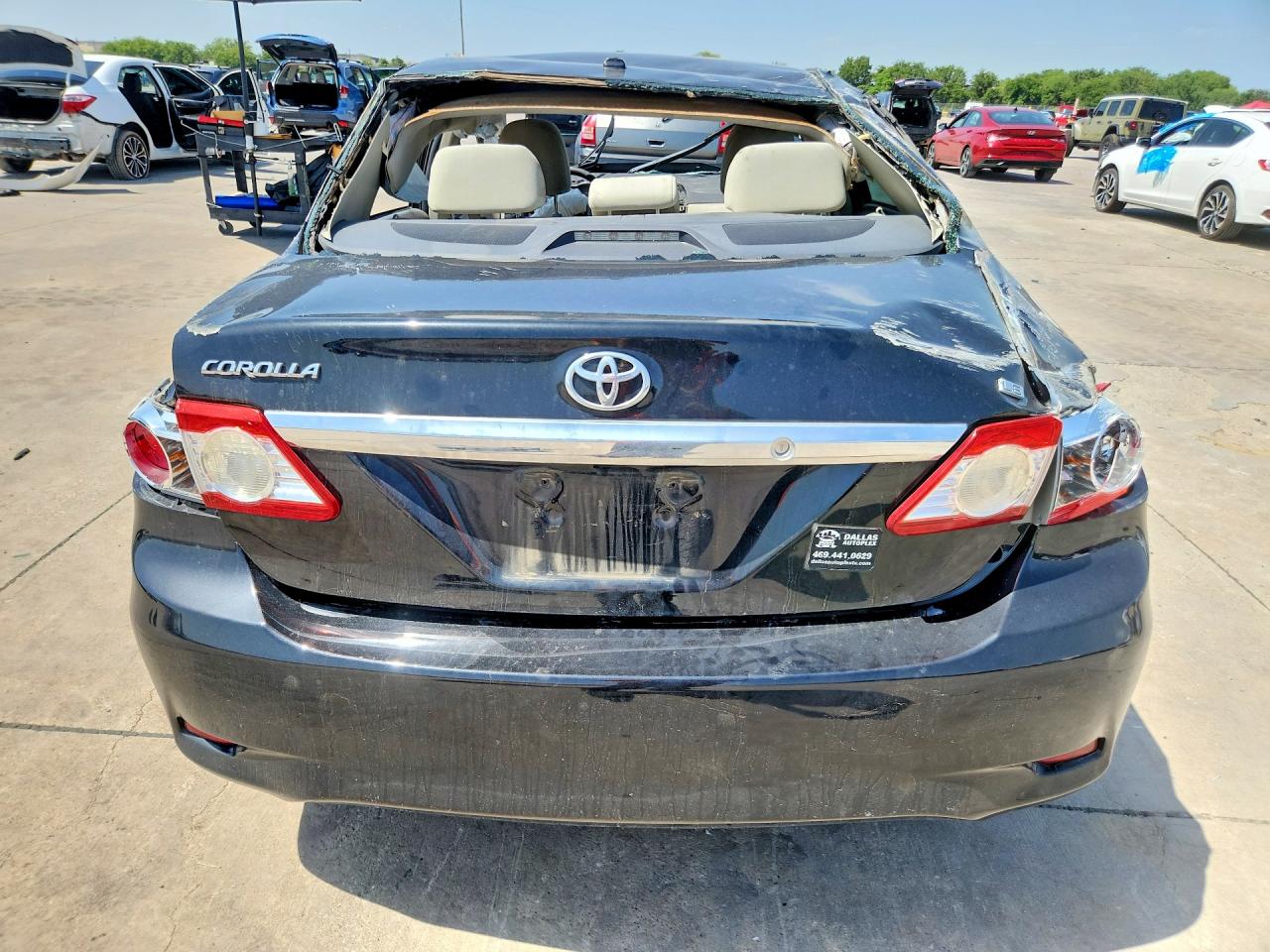2013 Toyota Corolla Le Black vin: 2T1BU4EEXDC929780