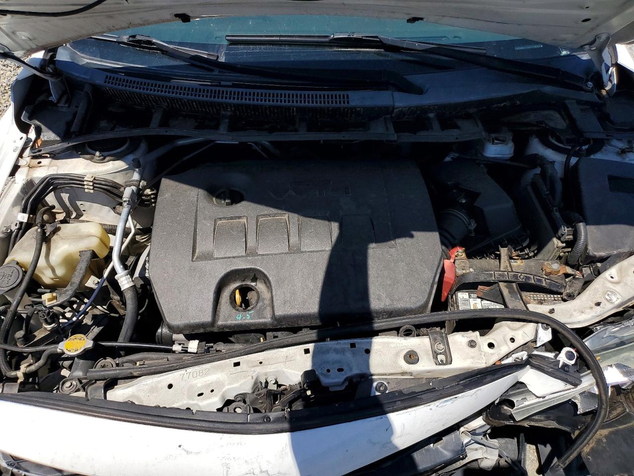 2013 Toyota Corolla S White vin: 2T1BU4EEXDC935496