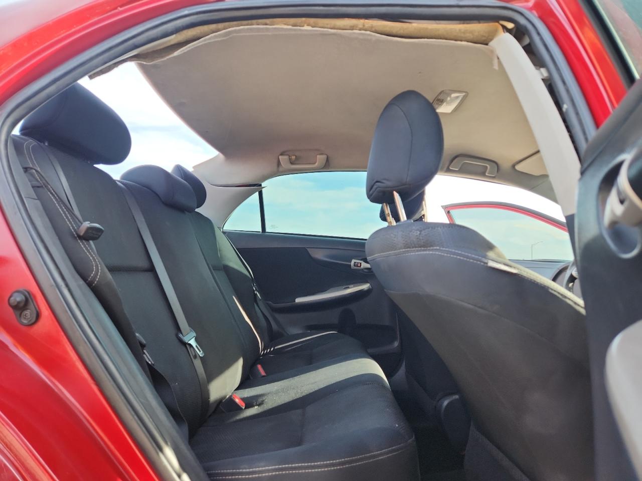 2013 Toyota Corolla S Red vin: 2T1BU4EEXDC942271