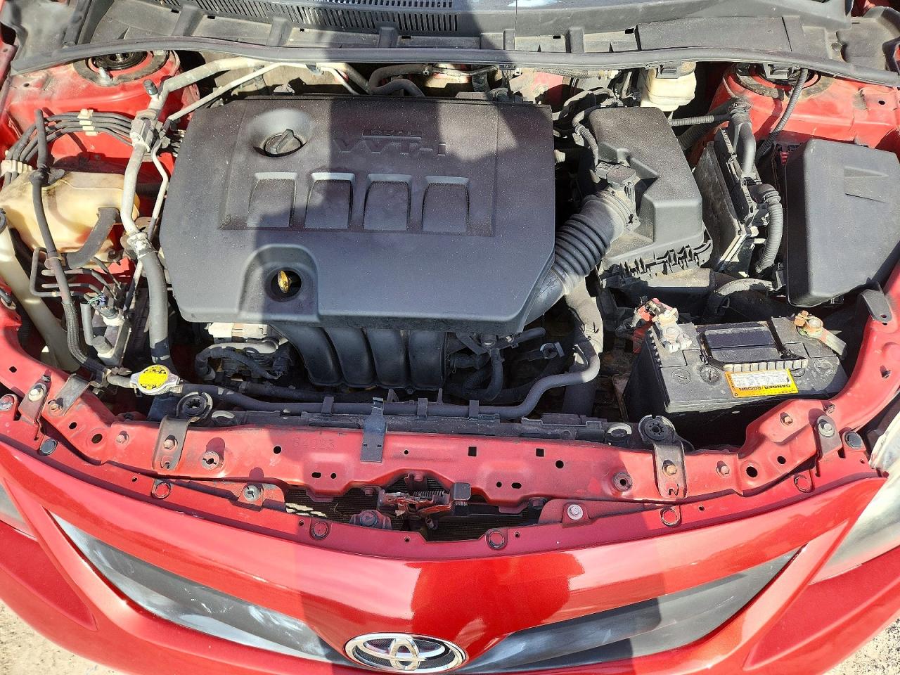 2013 Toyota Corolla S Red vin: 2T1BU4EEXDC942271