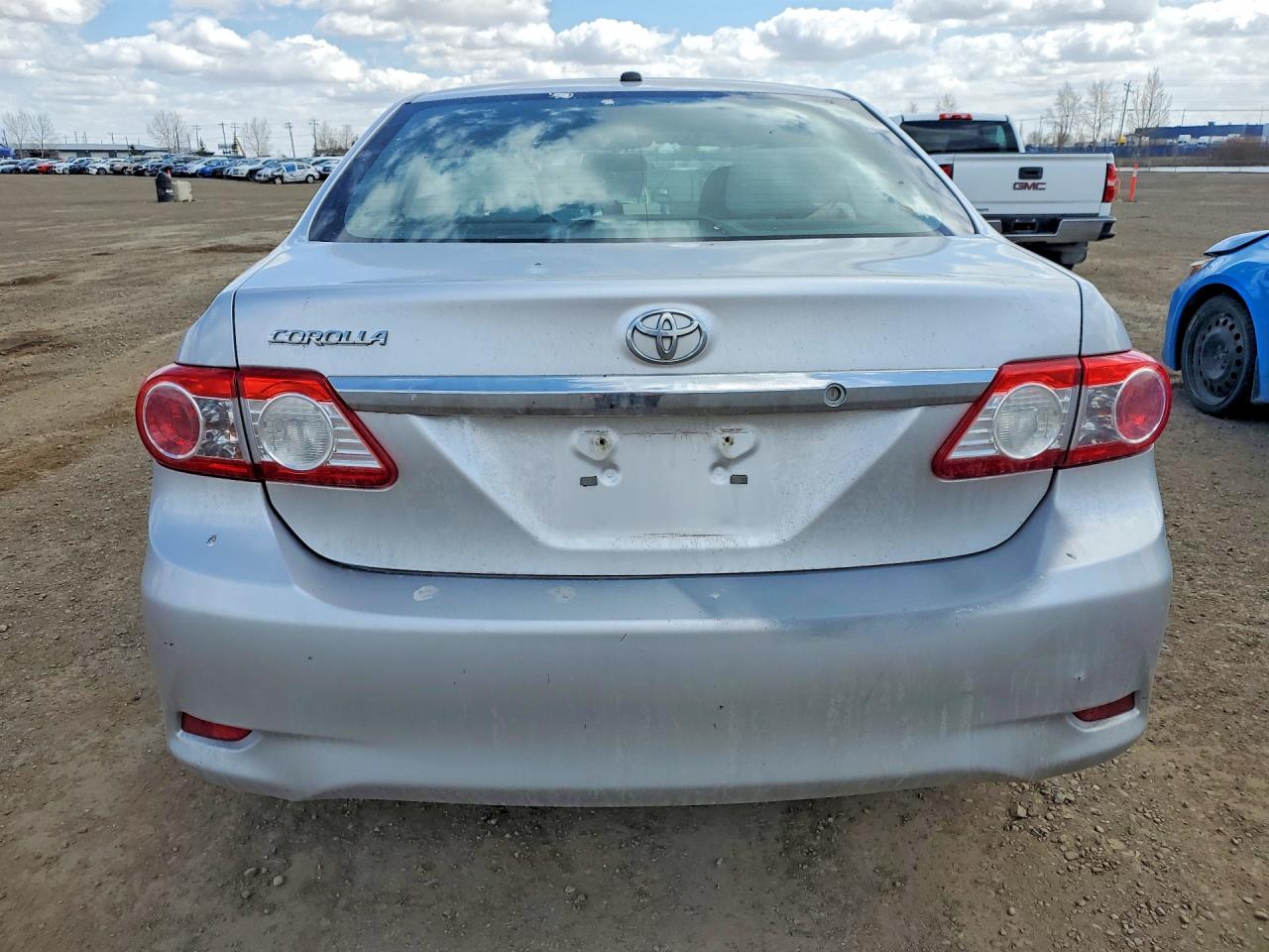 2013 Toyota Corolla L Silver vin: 2T1BU4EEXDC943484
