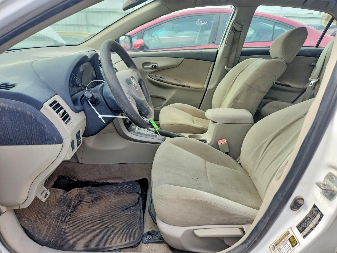 2013 Toyota Corolla L White vin: 2T1BU4EEXDC946630