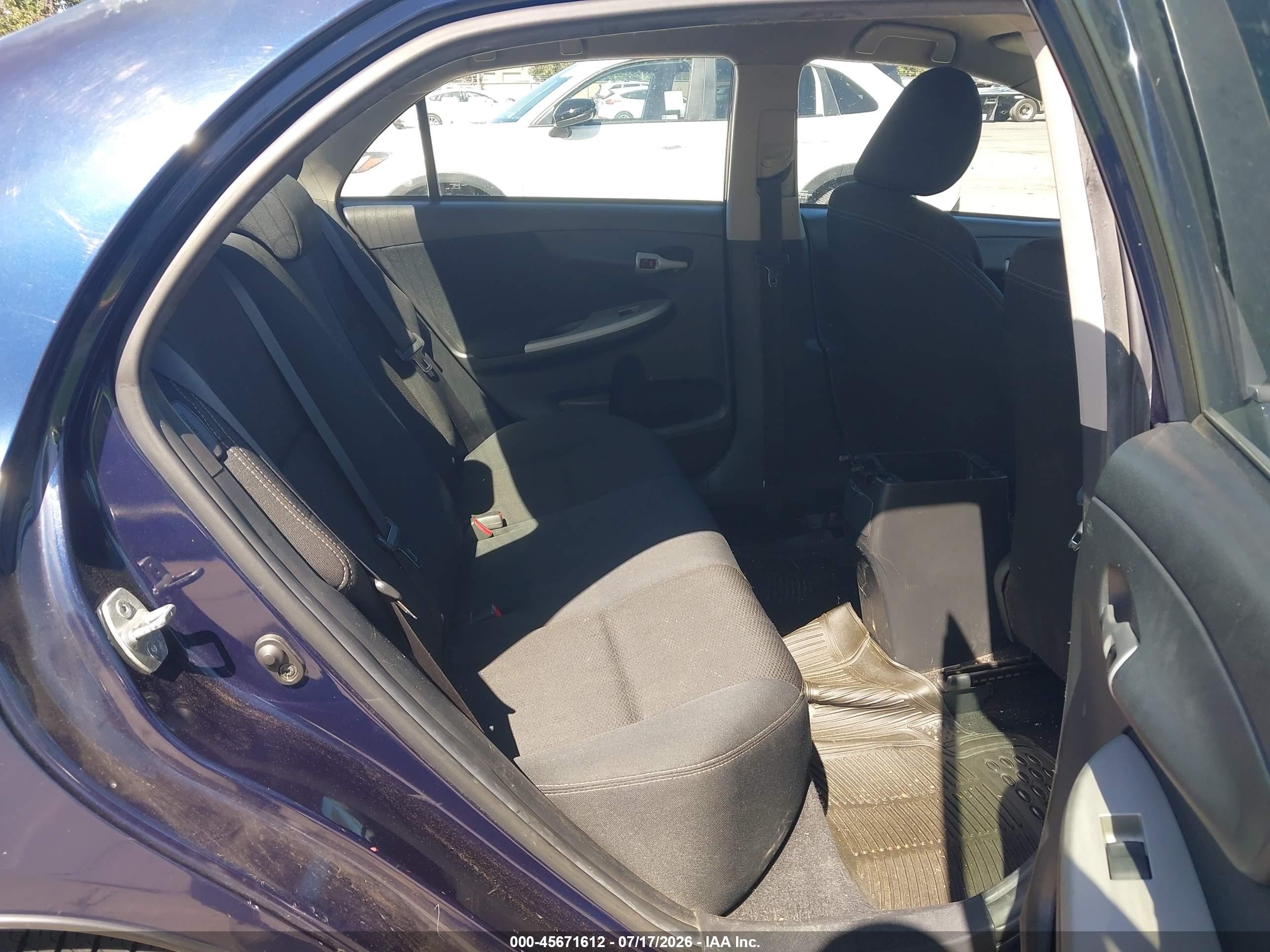 2013 Toyota Corolla S Blue vin: 2T1BU4EEXDC955893