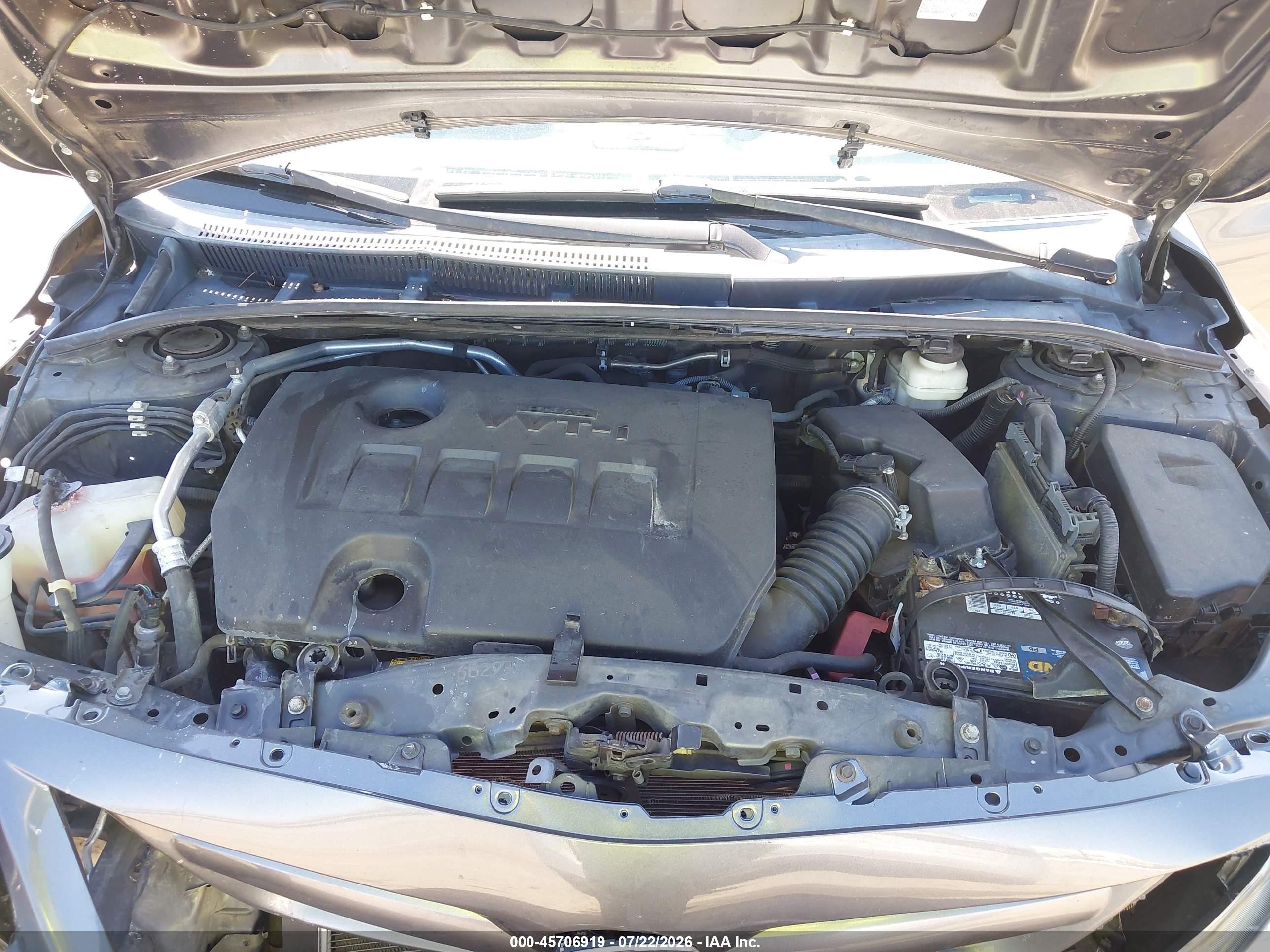 2013 Toyota Corolla S Серый vin: 2T1BU4EEXDC973021