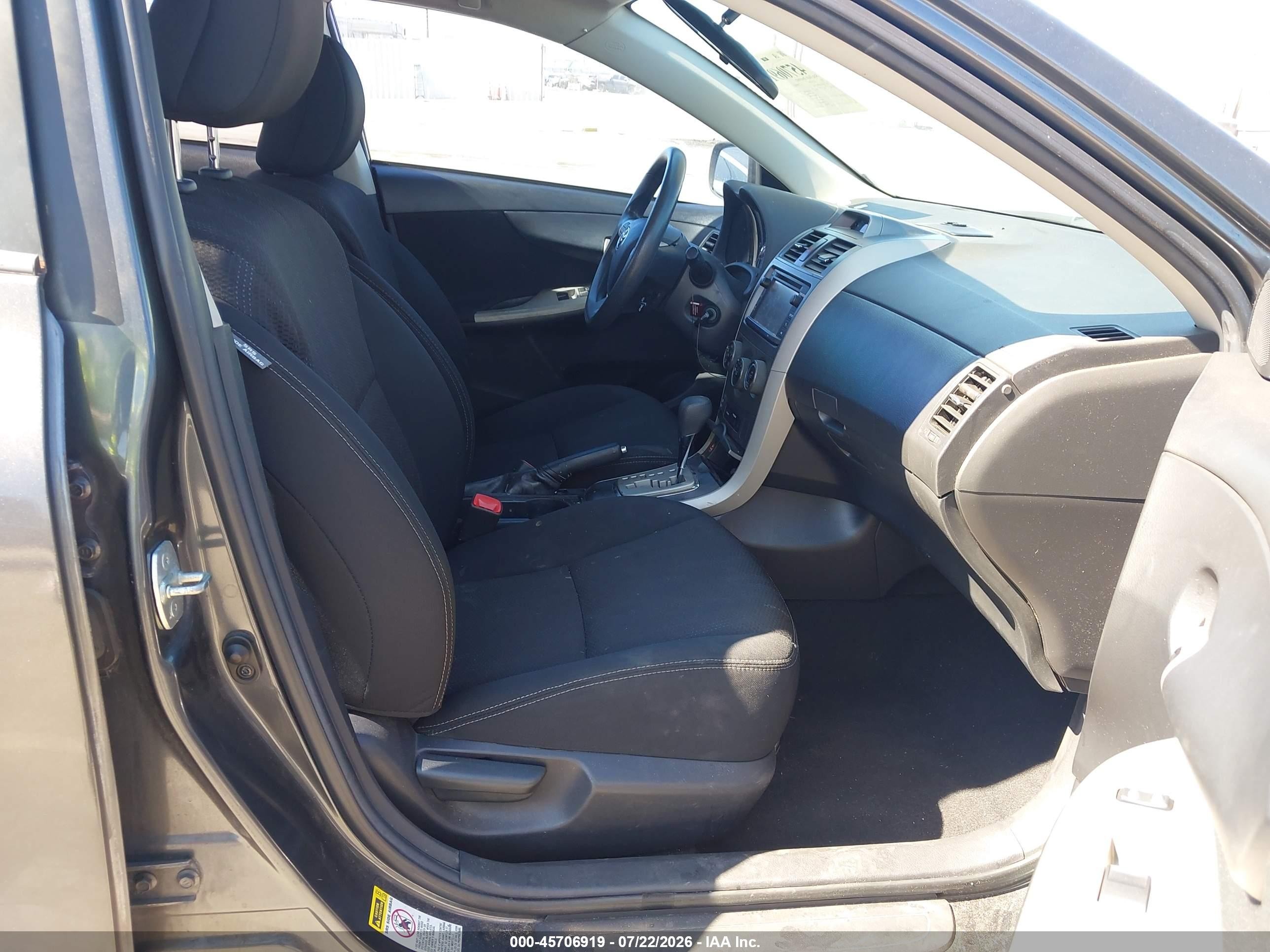 2013 Toyota Corolla S Серый vin: 2T1BU4EEXDC973021