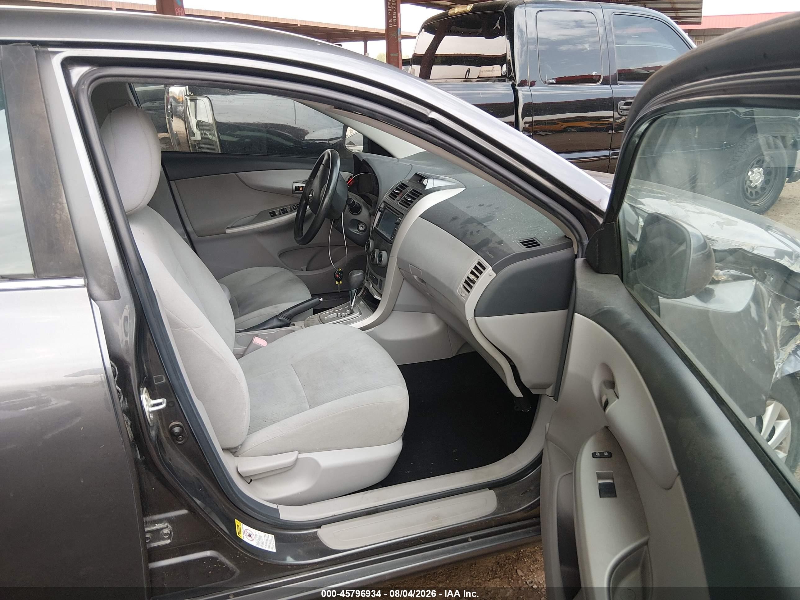 2013 Toyota Corolla Le Серый vin: 2T1BU4EEXDC981958