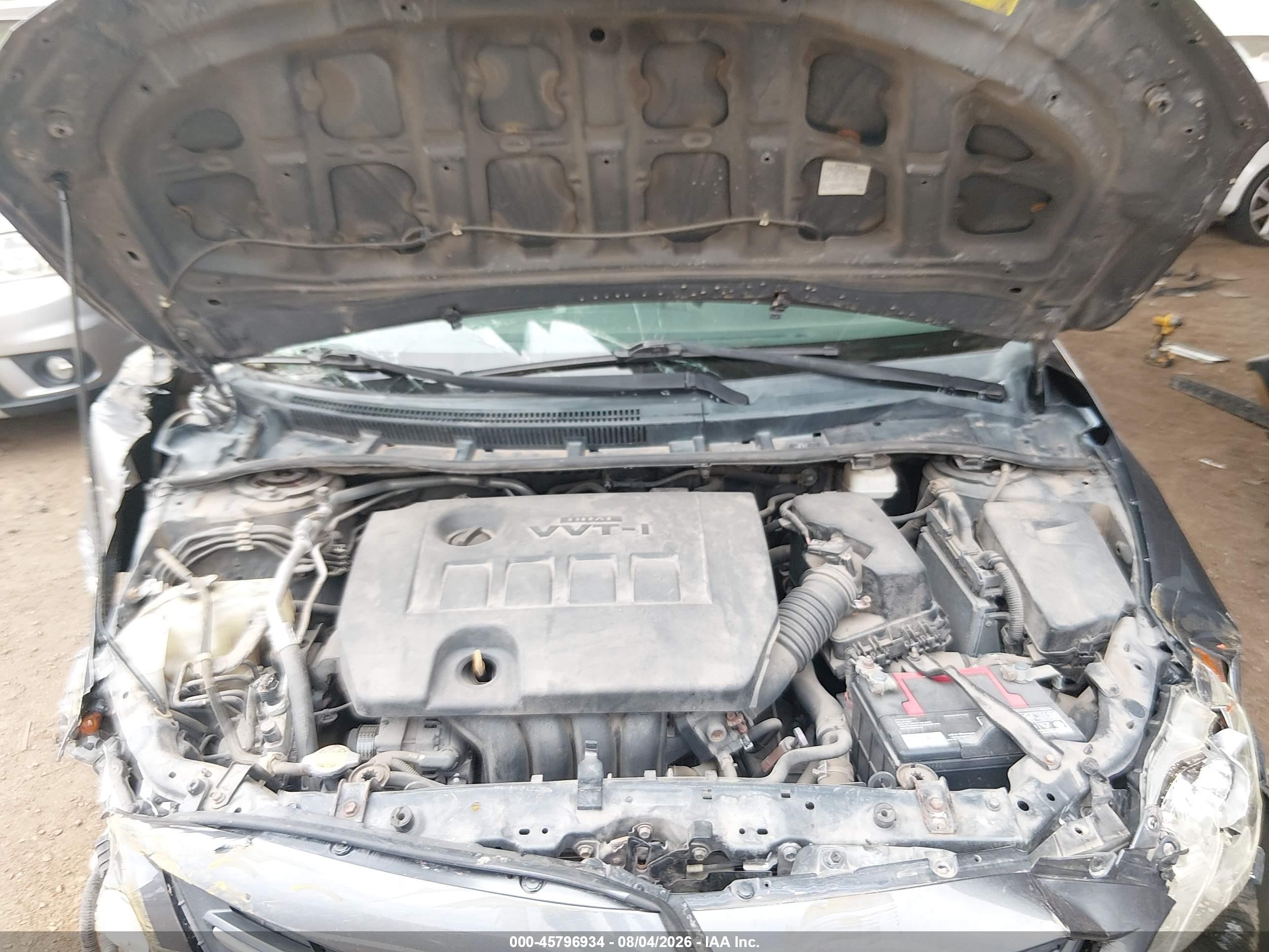 2013 Toyota Corolla Le Серый vin: 2T1BU4EEXDC981958