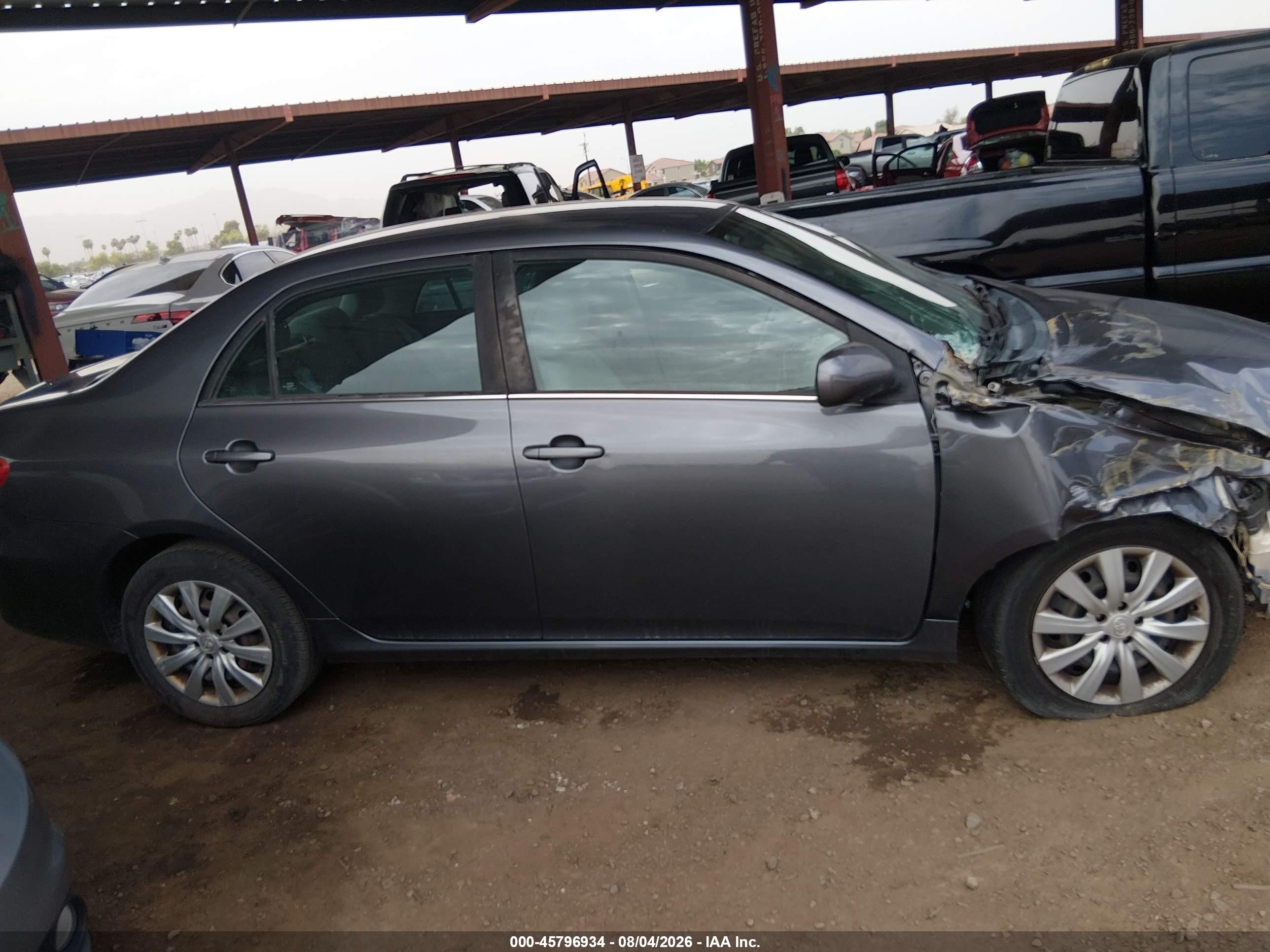 2013 Toyota Corolla Le Серый vin: 2T1BU4EEXDC981958