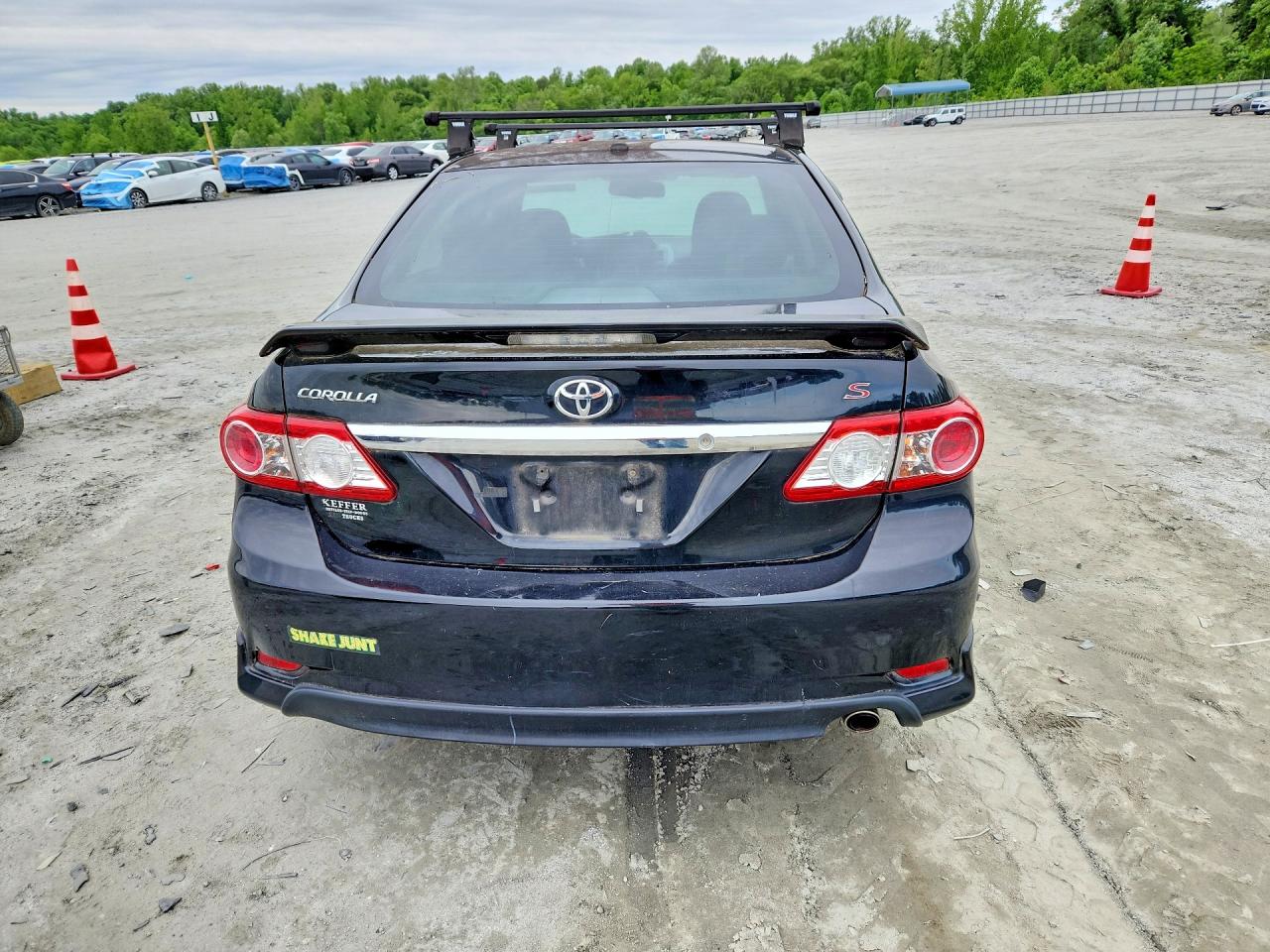 2013 Toyota Corolla L Black vin: 2T1BU4EEXDC982110