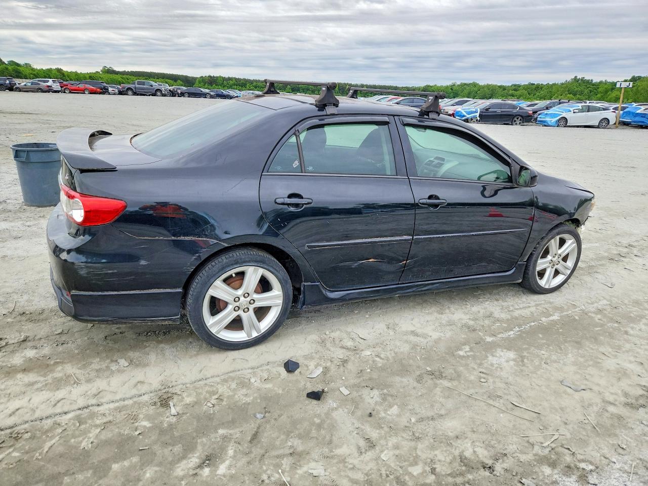 2013 Toyota Corolla L Black vin: 2T1BU4EEXDC982110