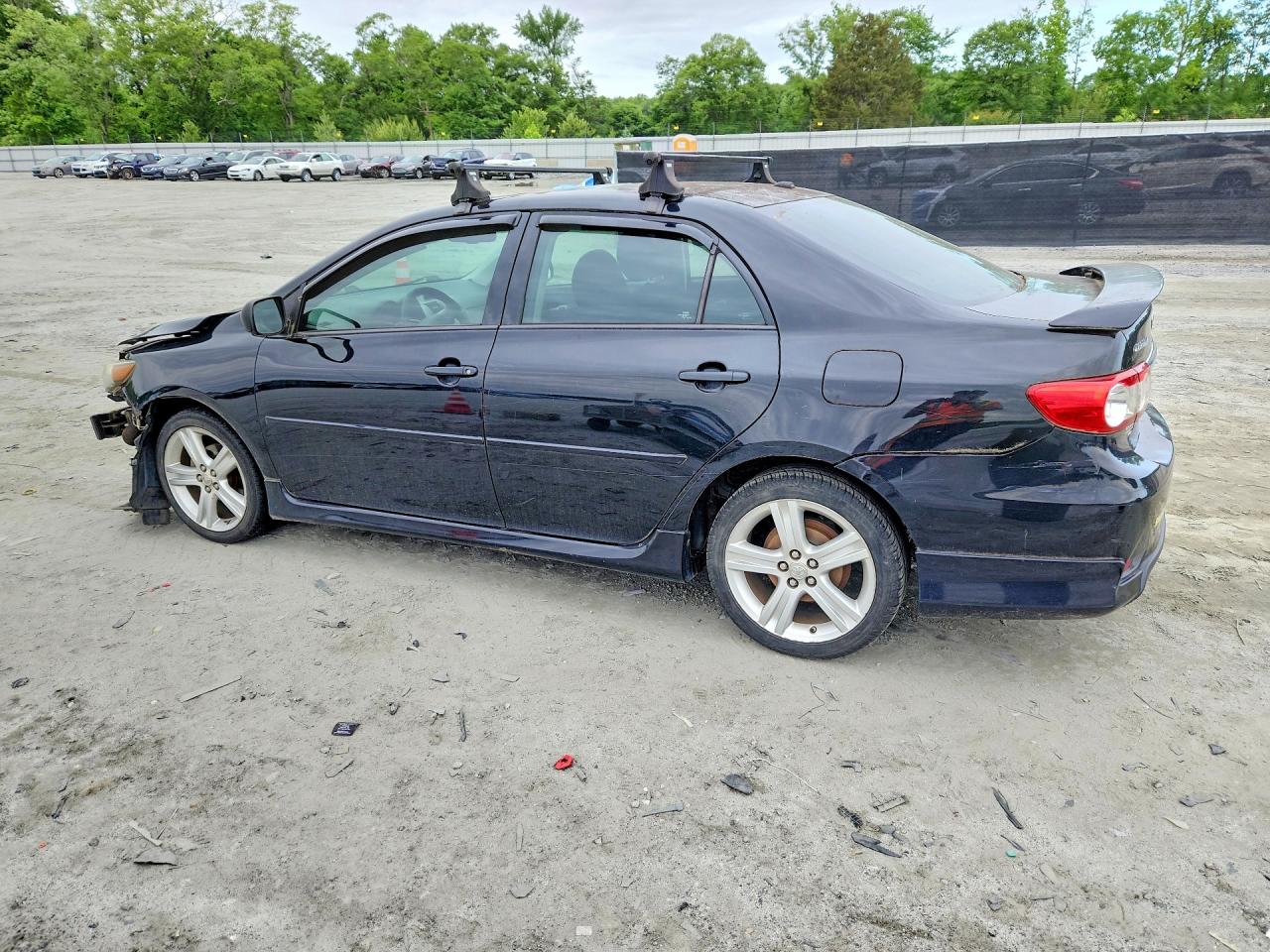 2013 Toyota Corolla L Black vin: 2T1BU4EEXDC982110