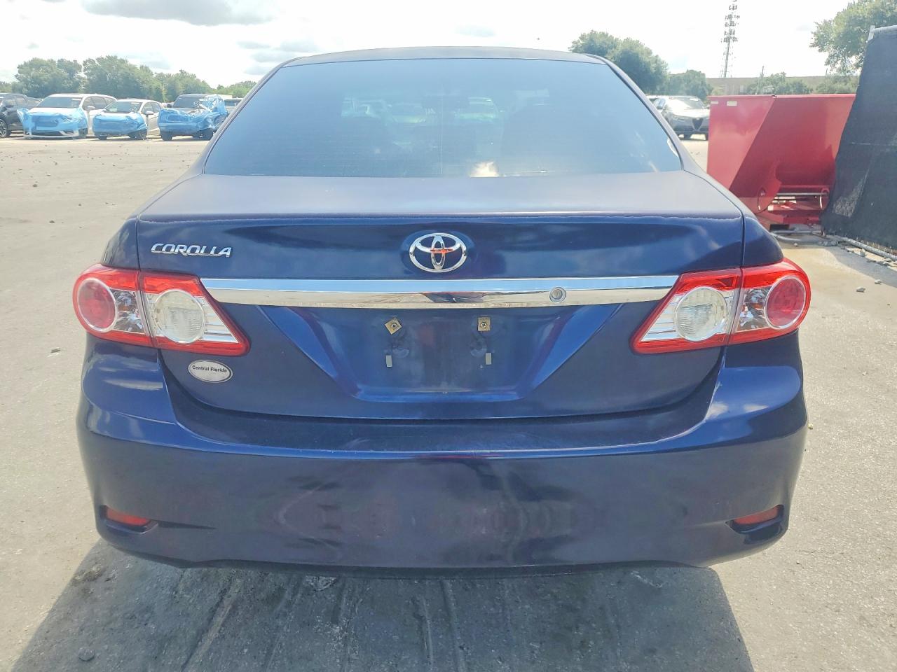 2013 Toyota Corolla L Blue vin: 2T1BU4EEXDC991552