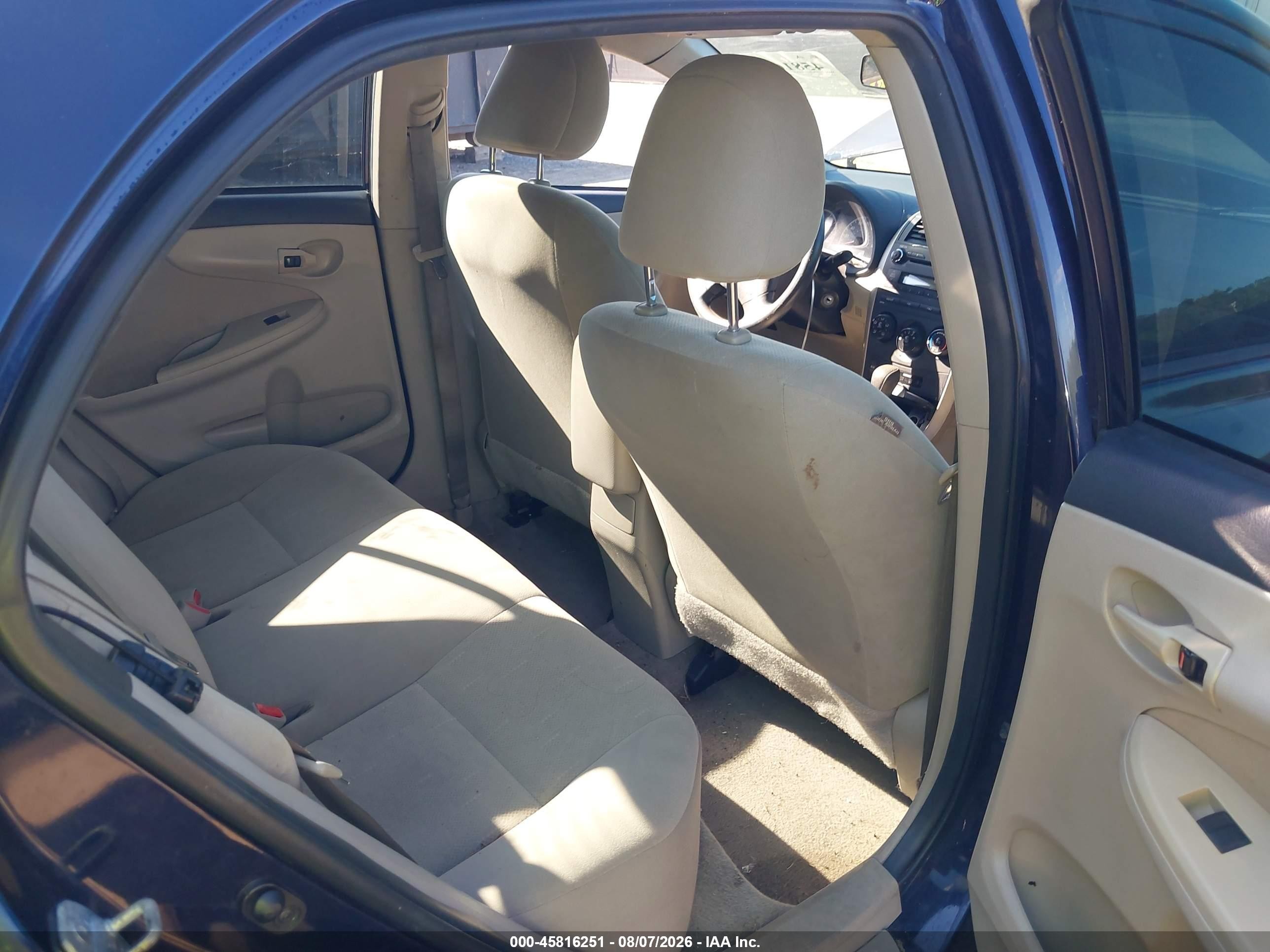 2013 Toyota Corolla L Blue vin: 2T1BU4EEXDC995410