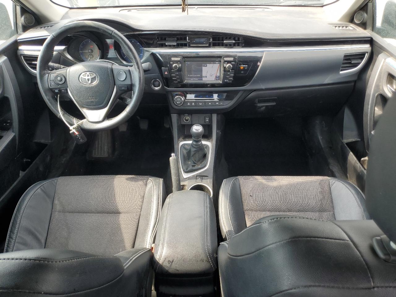 2014 Toyota Corolla L Blue vin: 2T1BURHE0EC002961