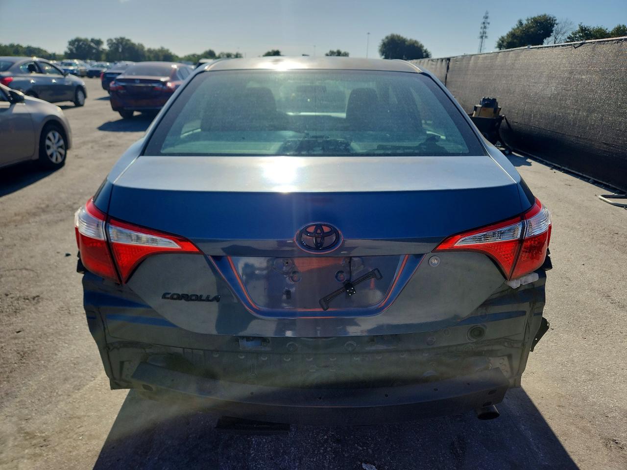 2014 Toyota Corolla L Серый vin: 2T1BURHE0EC004323