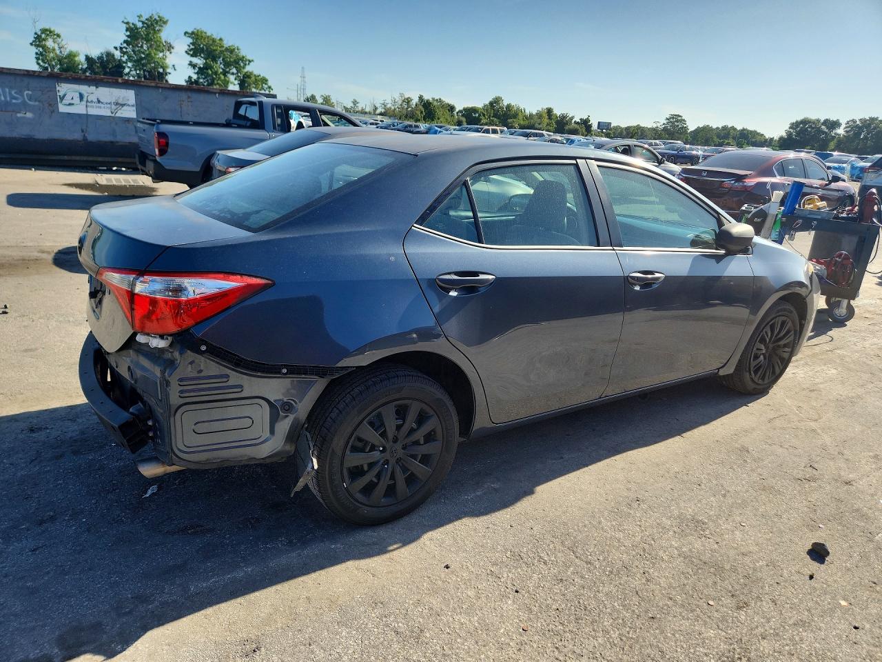 2014 Toyota Corolla L Серый vin: 2T1BURHE0EC004323