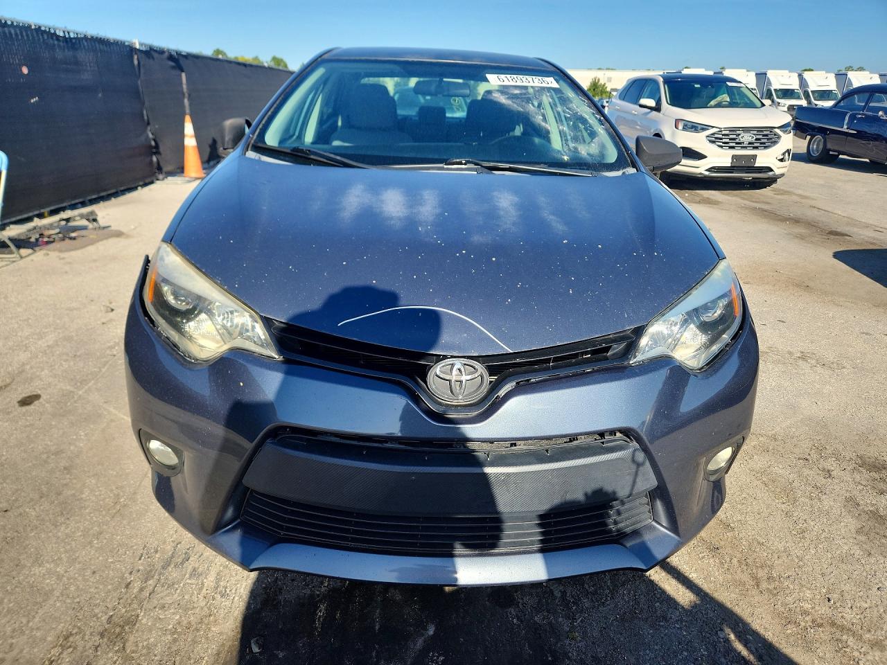 2014 Toyota Corolla L Серый vin: 2T1BURHE0EC004323