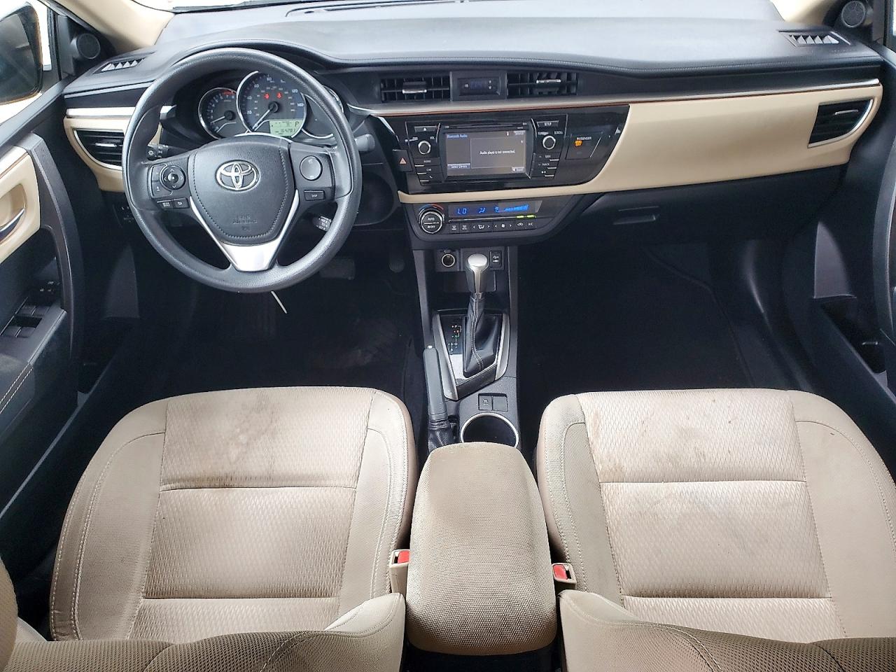 2014 Toyota Corolla Le White vin: 2T1BURHE0EC011935