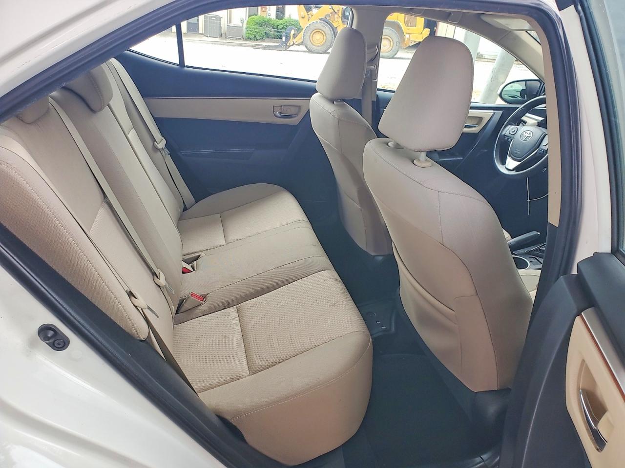2014 Toyota Corolla Le White vin: 2T1BURHE0EC011935