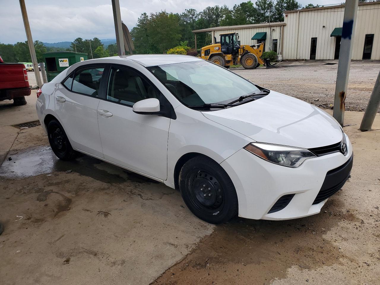 2014 Toyota Corolla Le White vin: 2T1BURHE0EC011935