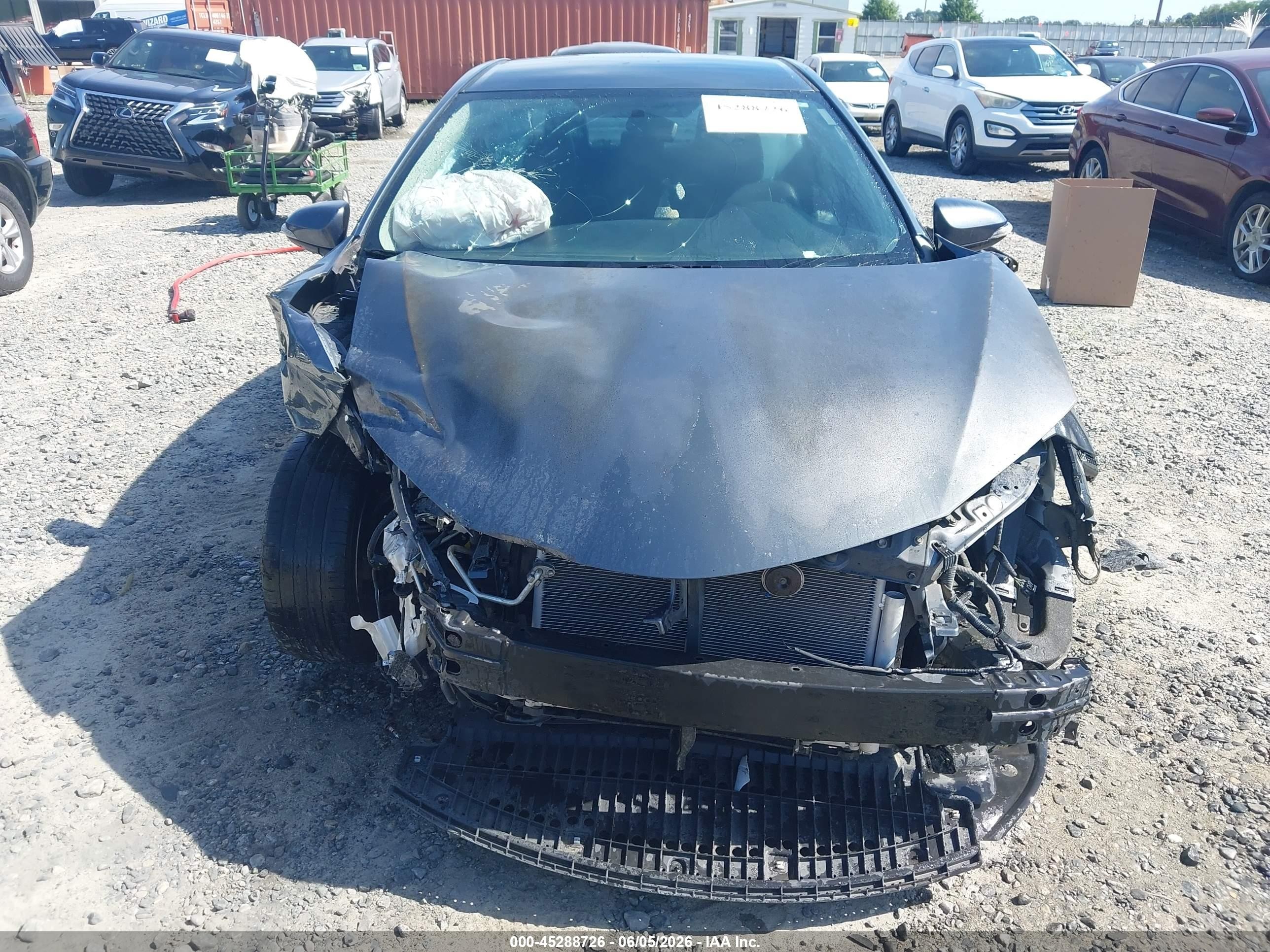 2014 Toyota Corolla S Plus Gray vin: 2T1BURHE0EC013877