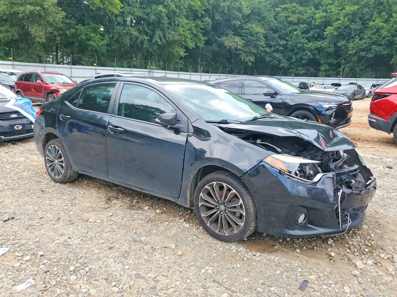 2014 Toyota Corolla S Plus Black vin: 2T1BURHE0EC015841