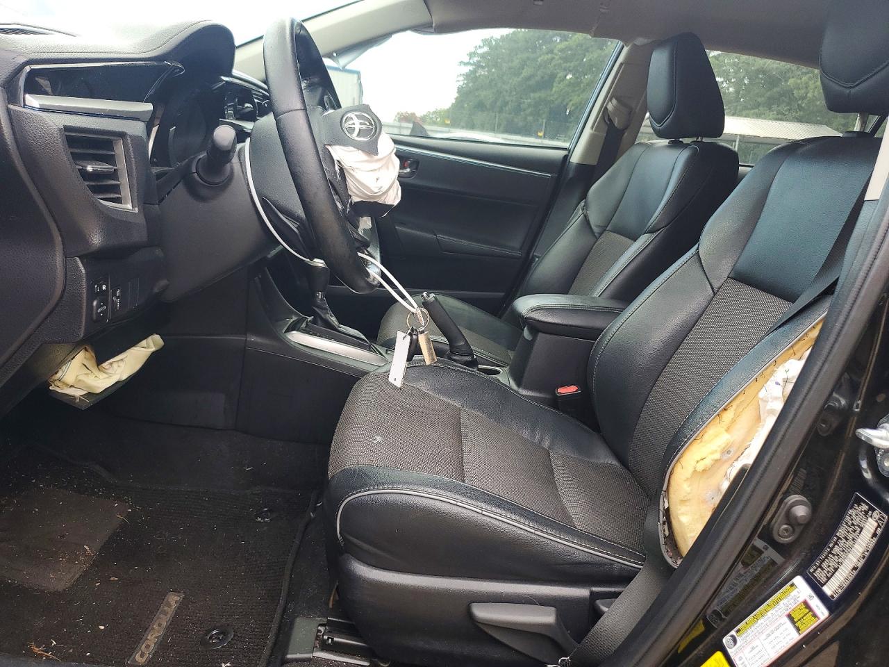 2014 Toyota Corolla S Plus Black vin: 2T1BURHE0EC015841